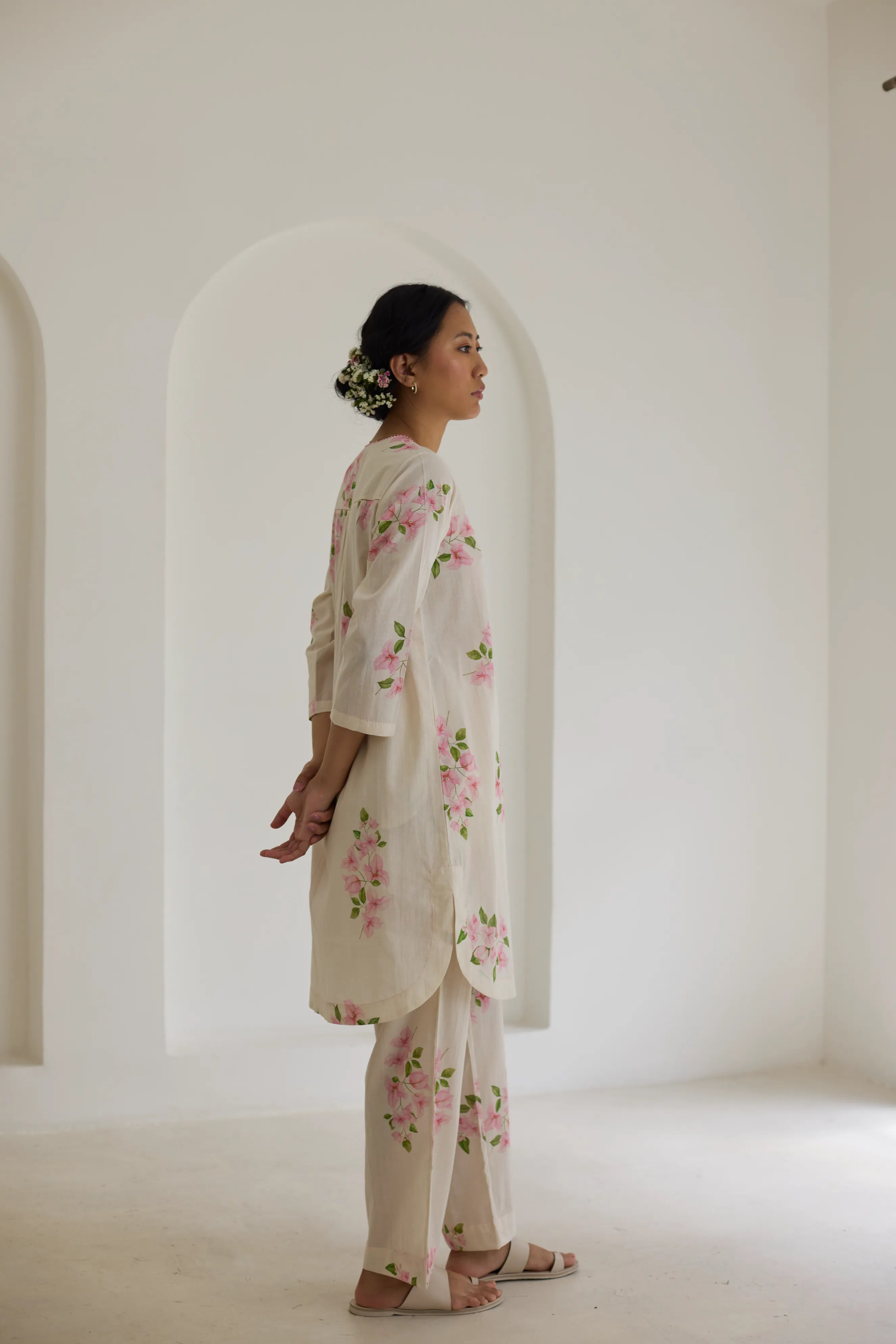 Bougainvillea Short Kurta Set