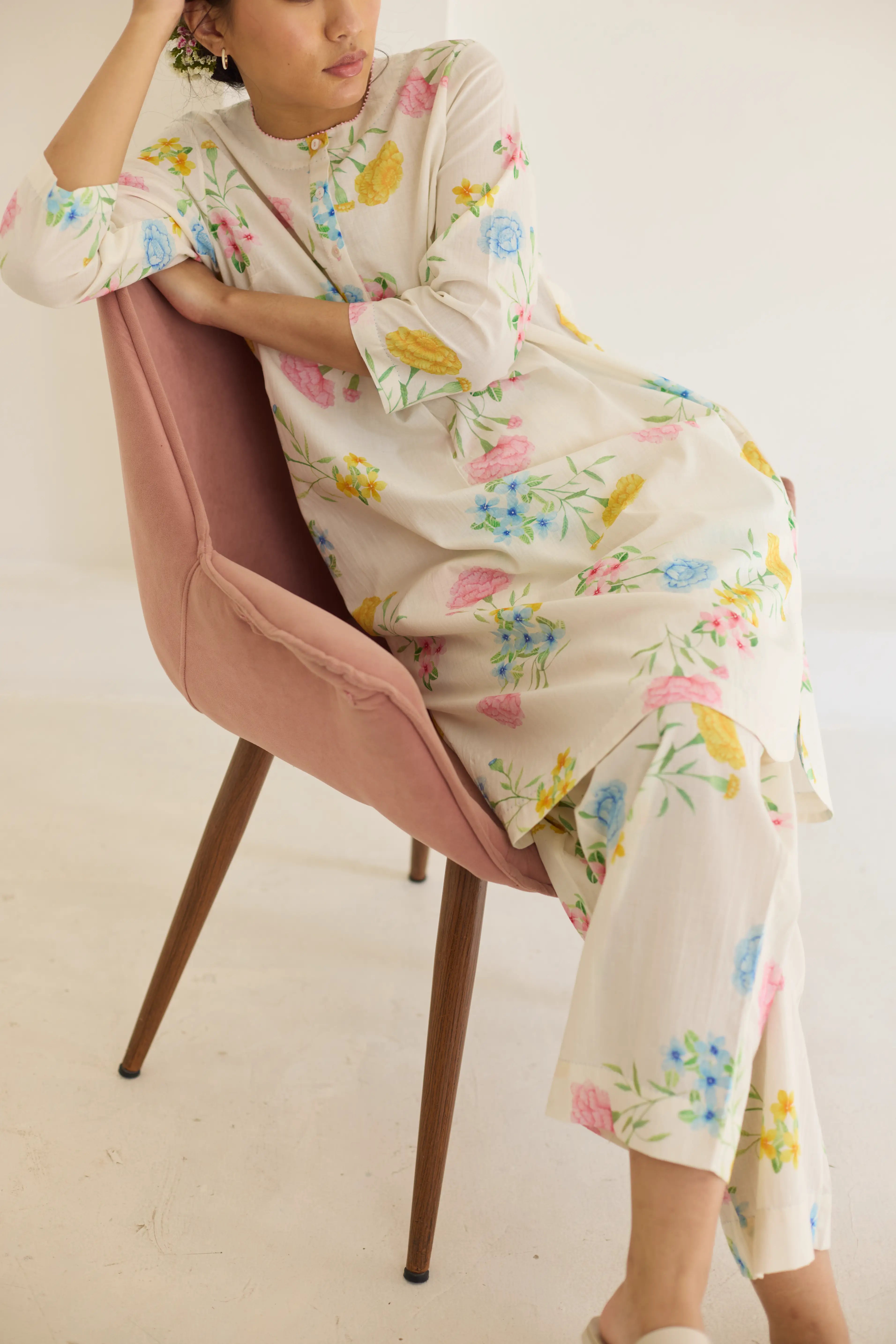 Marigold Mid Kurta Set