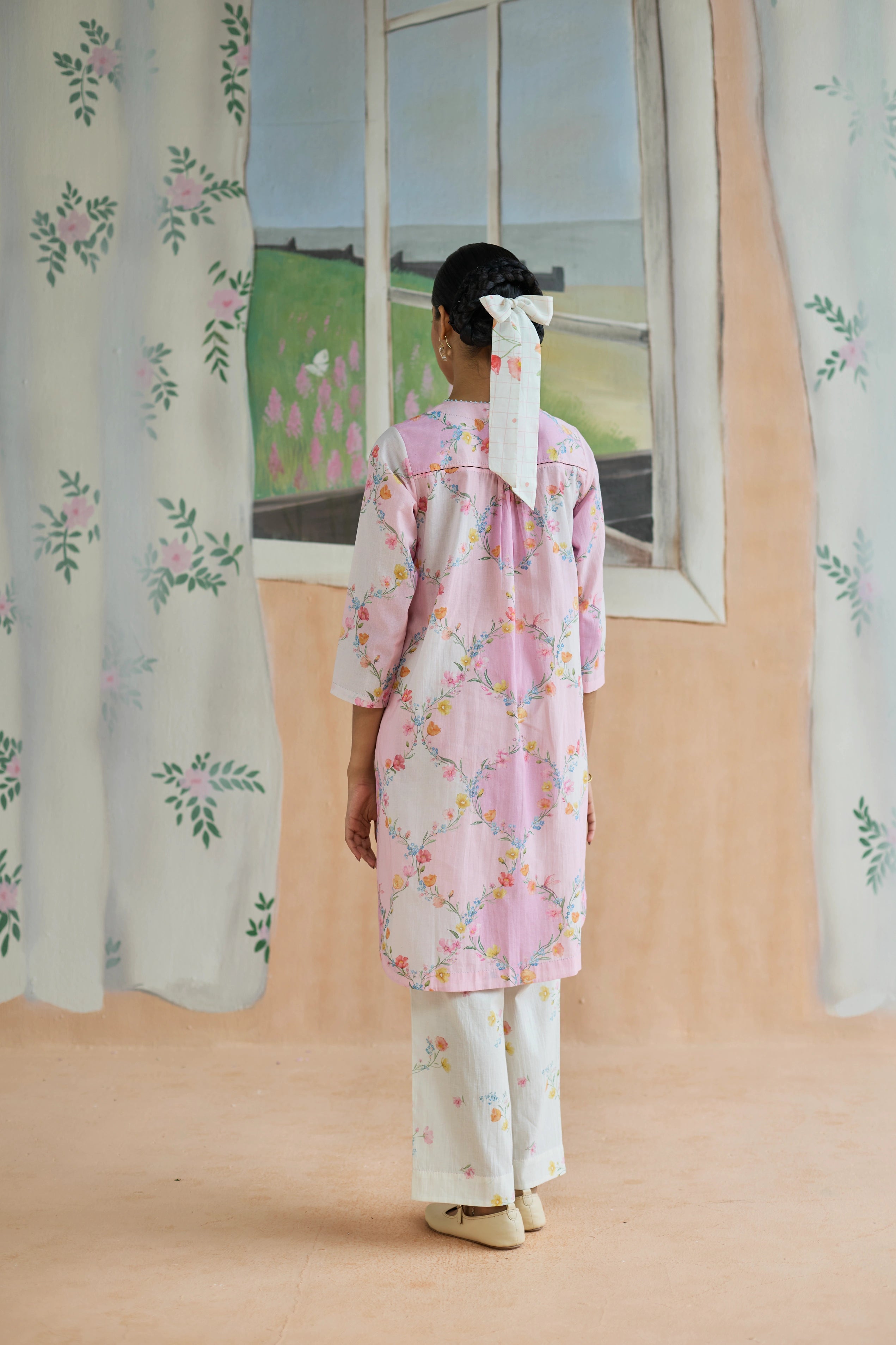 Drift and Dream Mid Kurta Set