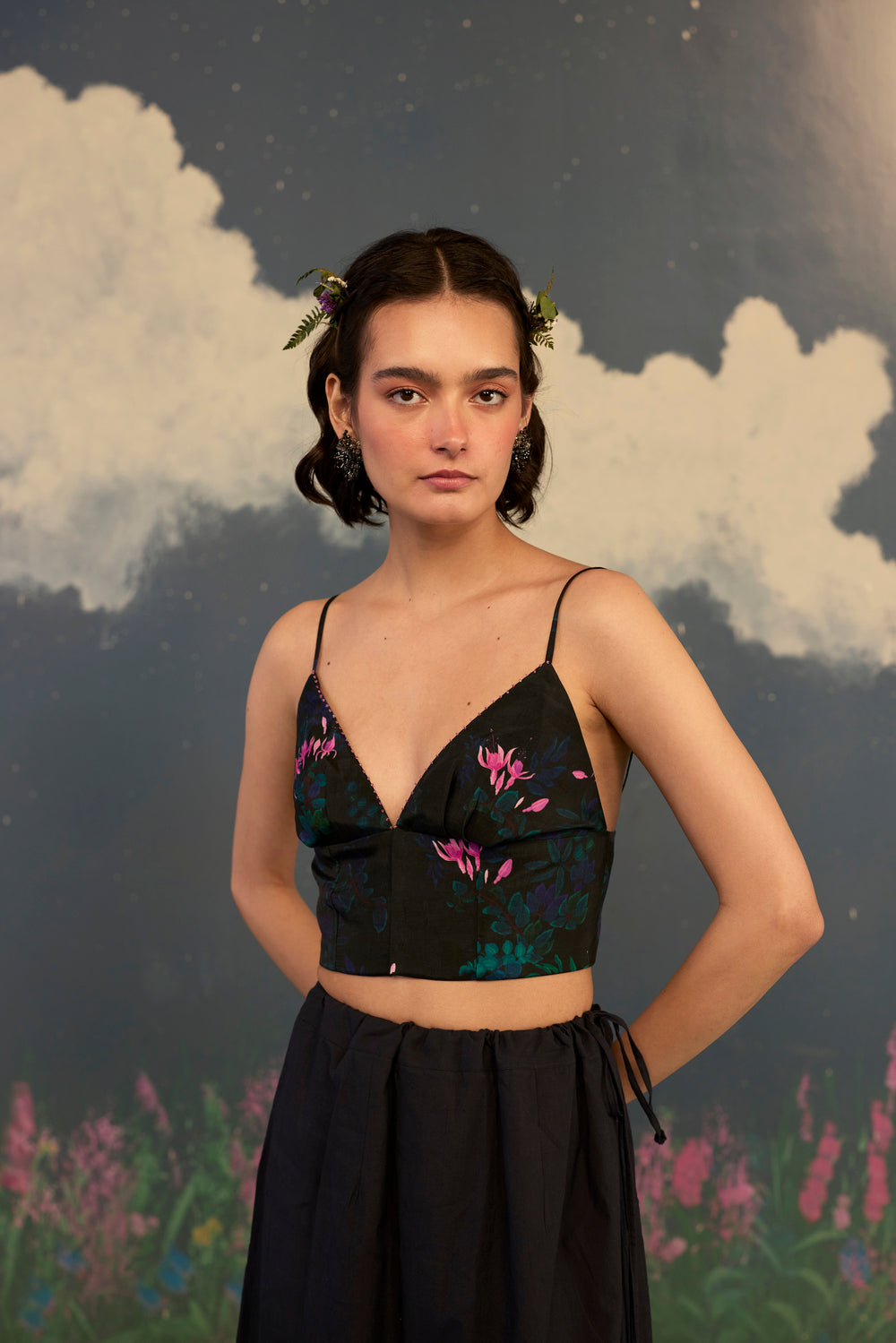 Foxglove Bralette Bamboo Silk