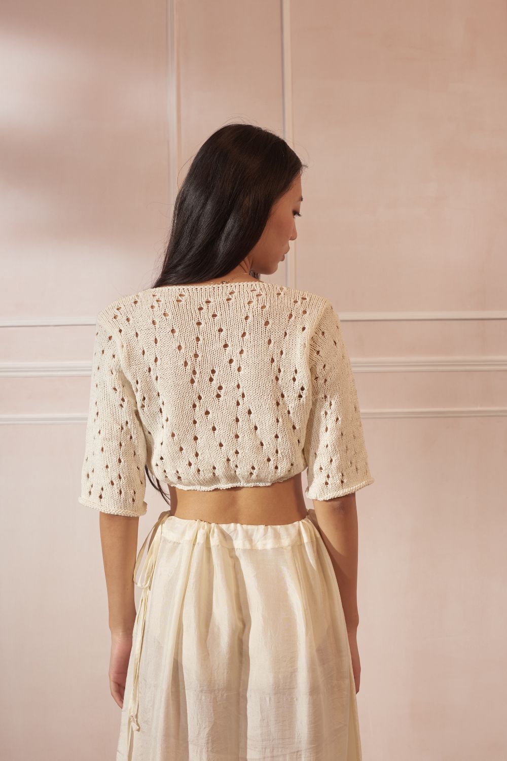Ginger Hand Knit Blouse