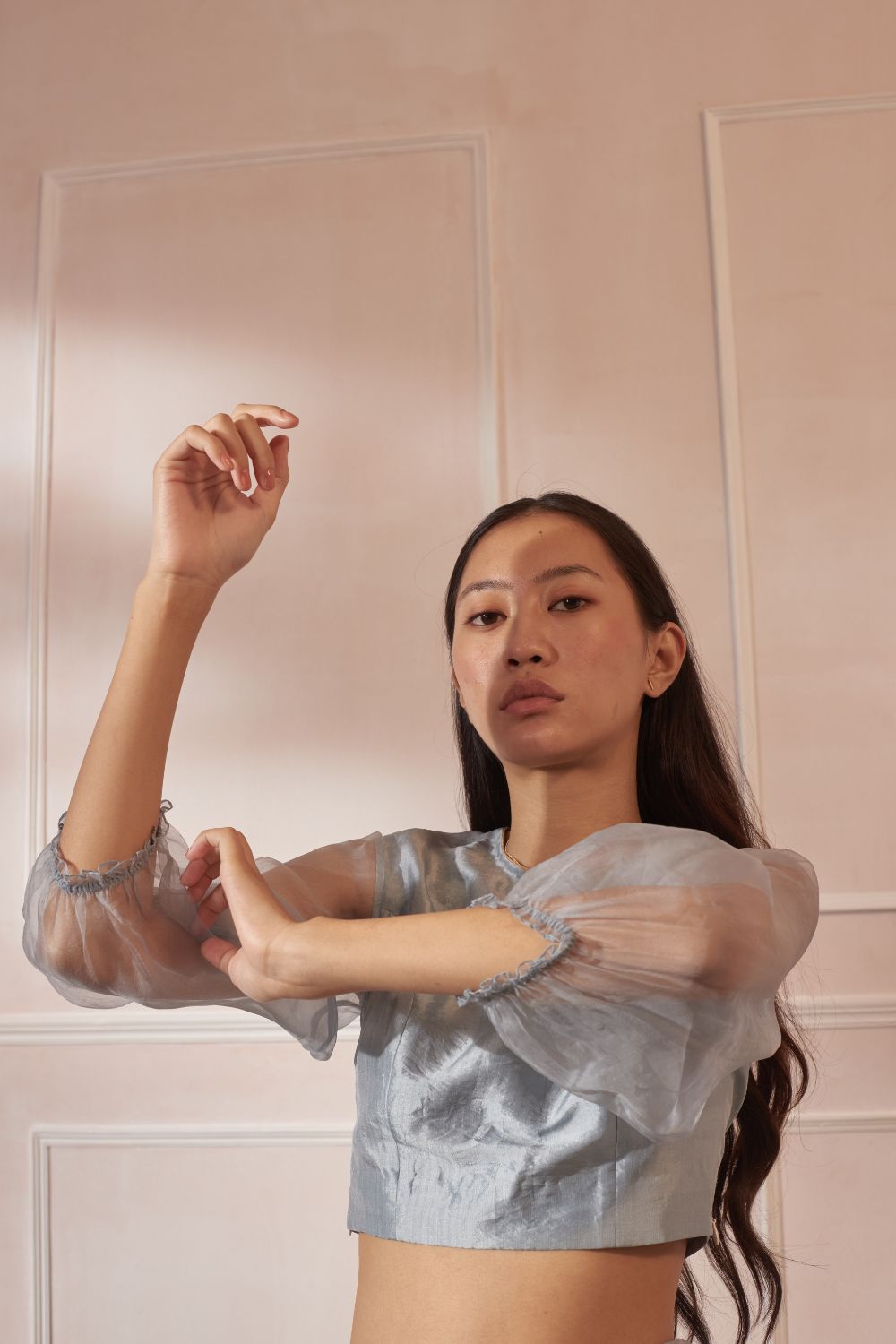 Mist Blouse with Sleeve