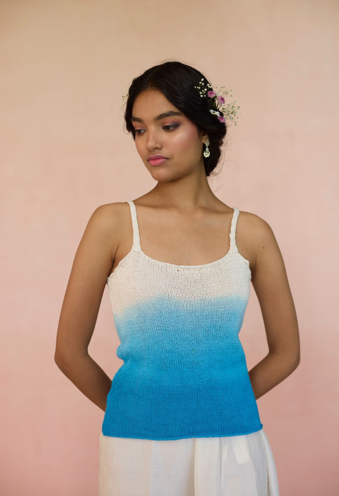 Hand Knit Cotton Camisole