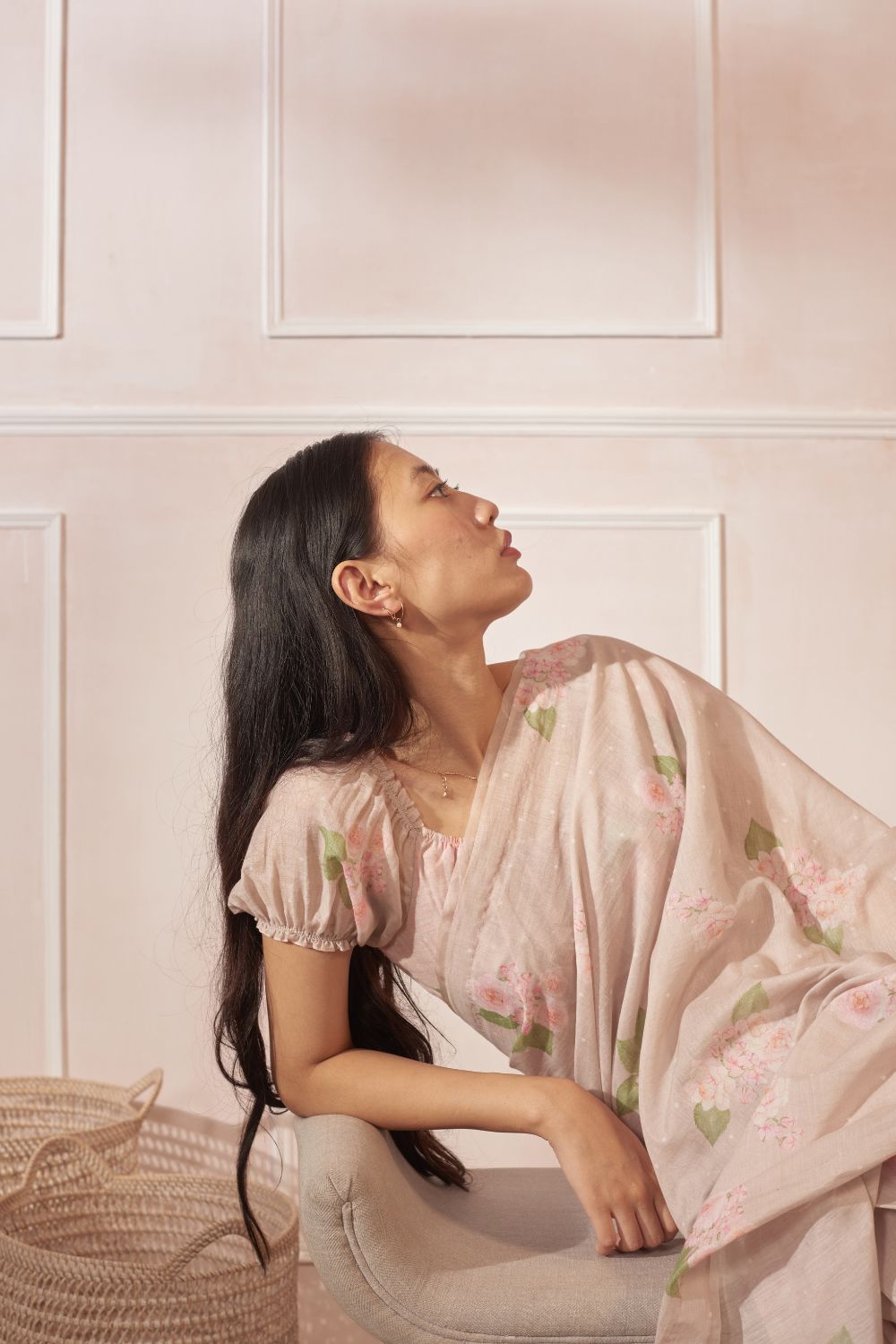 Chamomile Cotton Silk Blouse