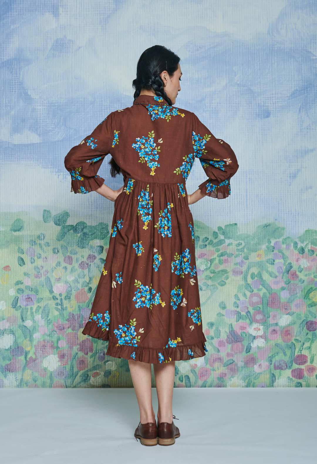 Forest Path Midi Dress