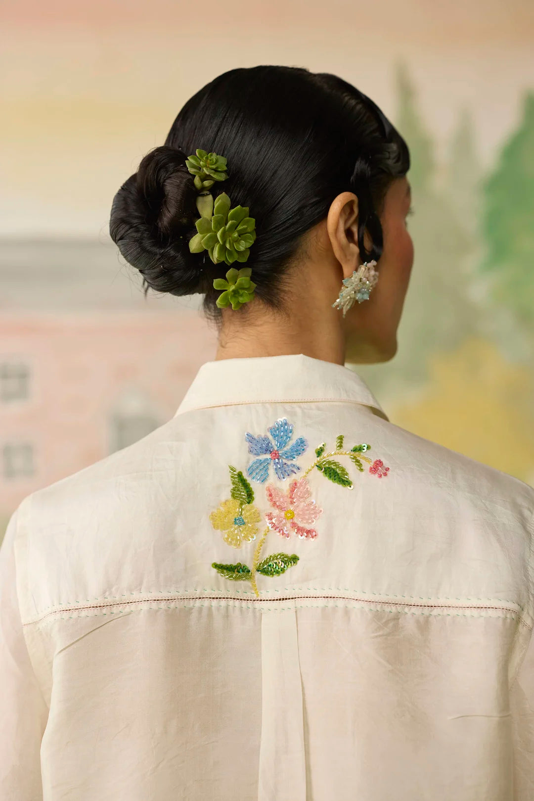 Like a Song Mulberry Silk Shirt