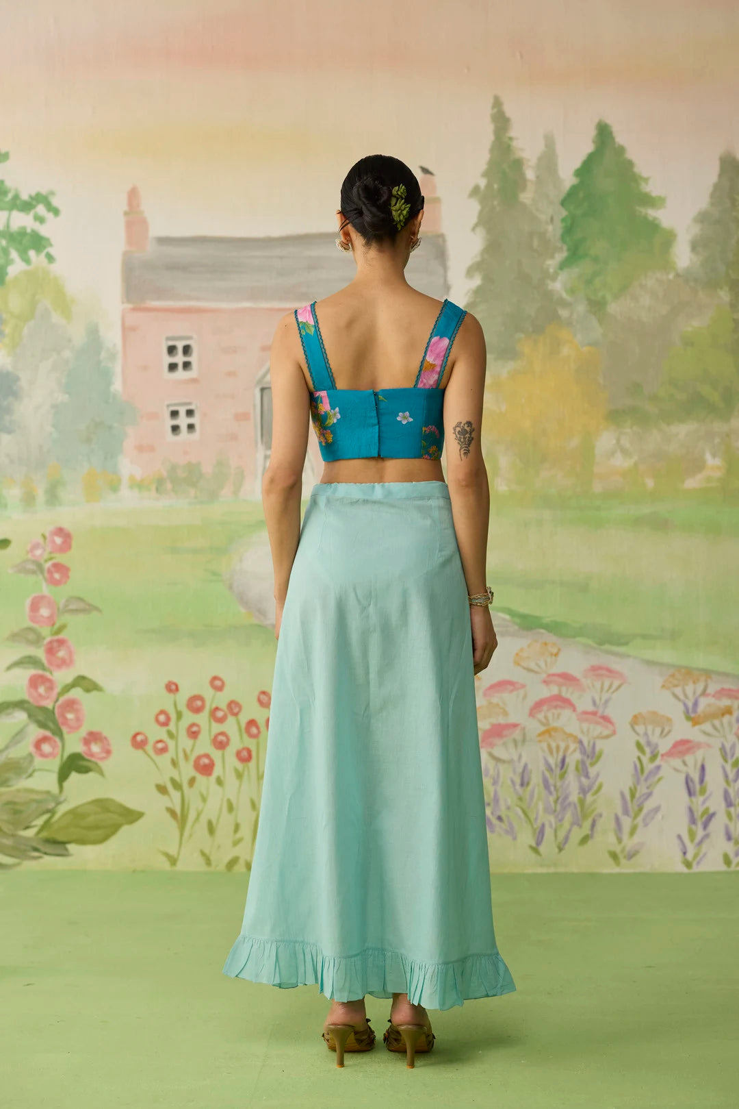 Blue Underskirt