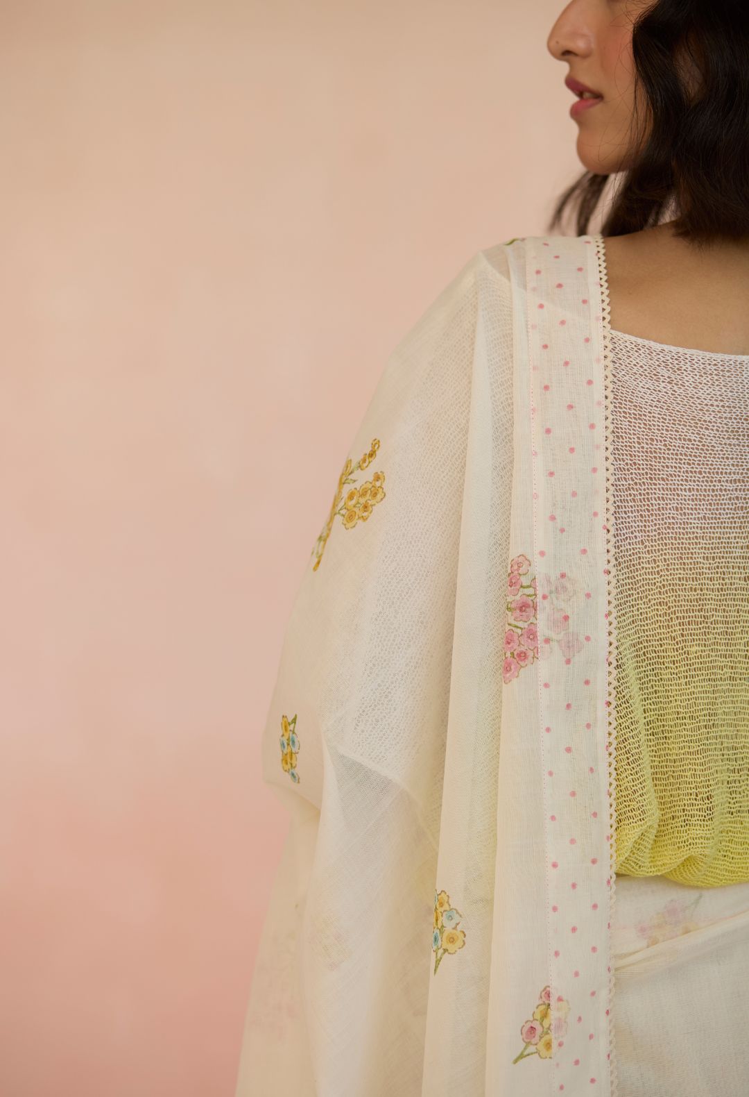 Hand Knit Silk Top