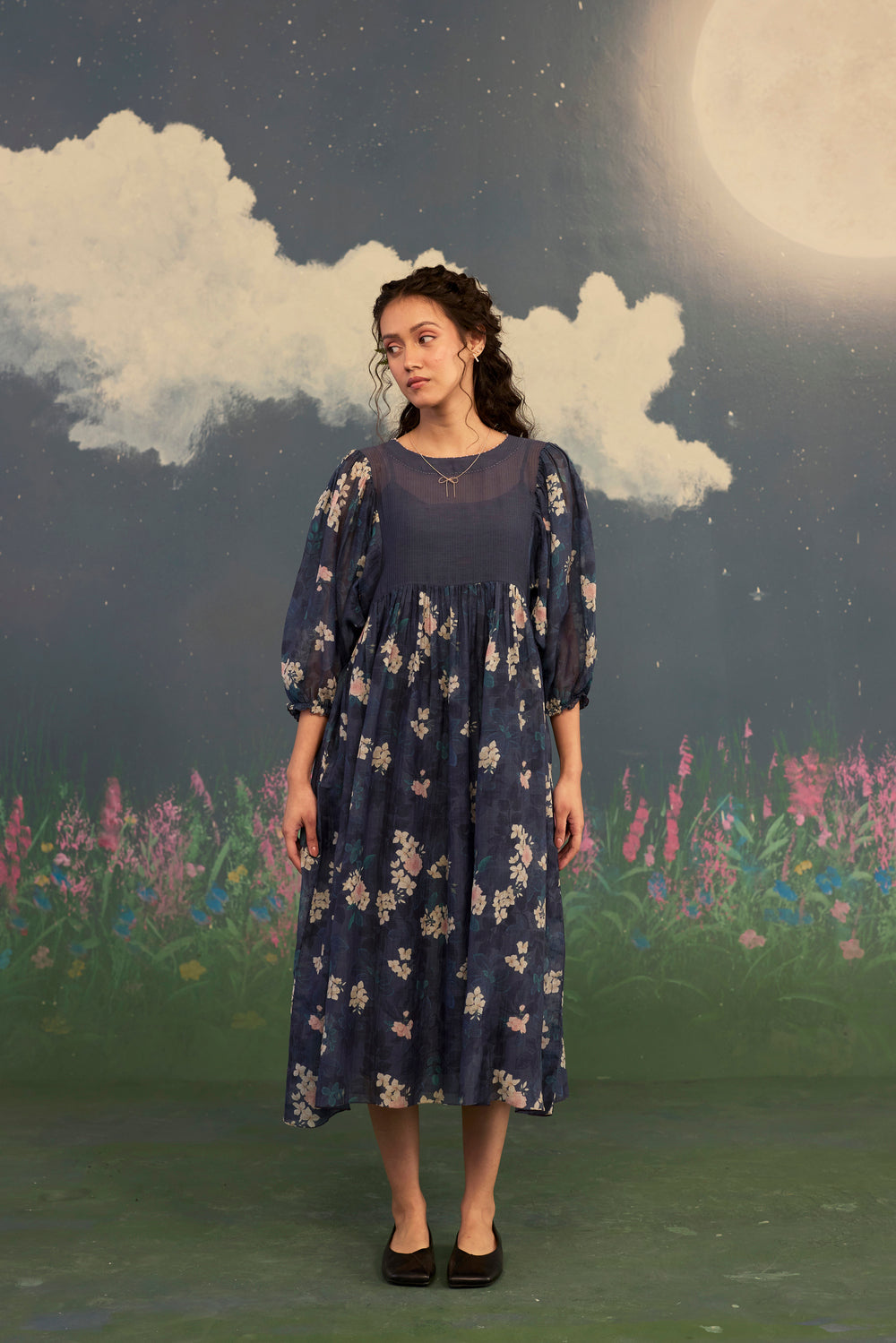 Moonlit Rose June Dress