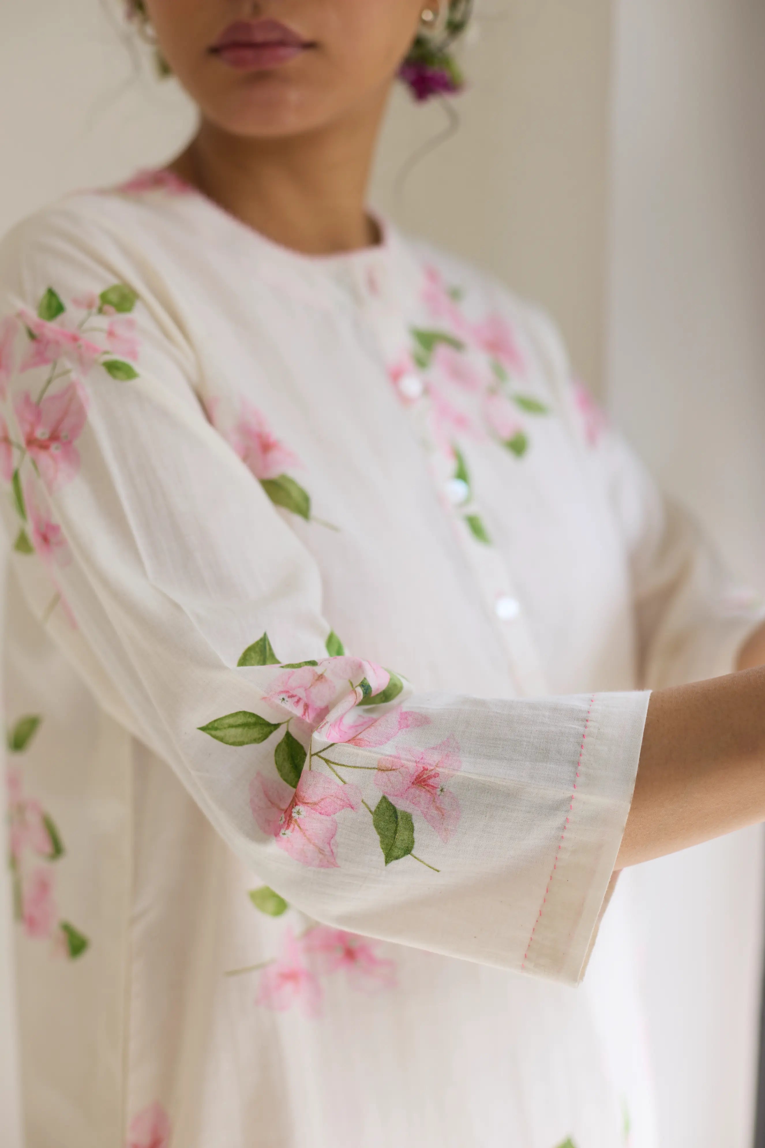 Bougainvillea Short Kurta Set