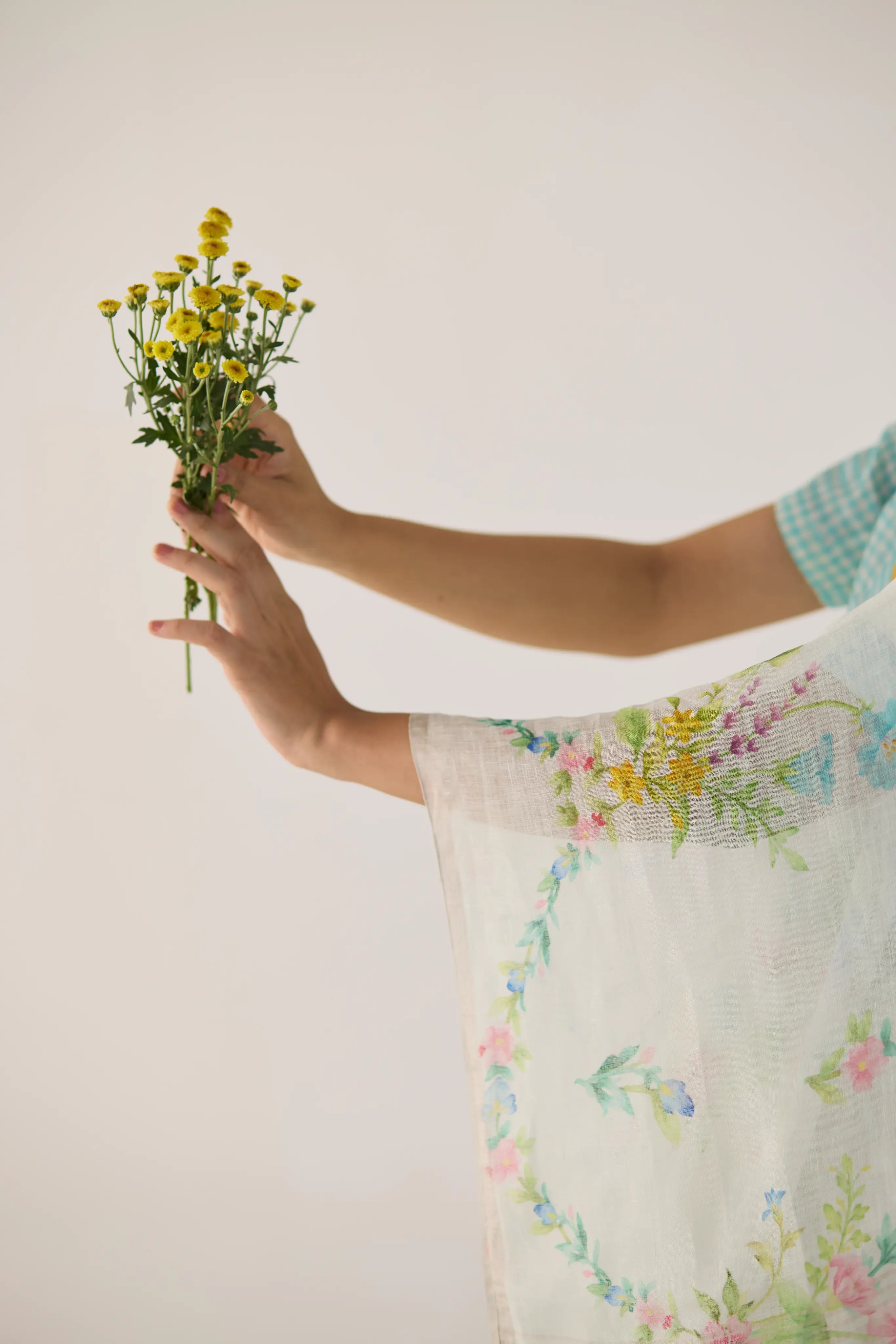 River Bank Linen Sari
