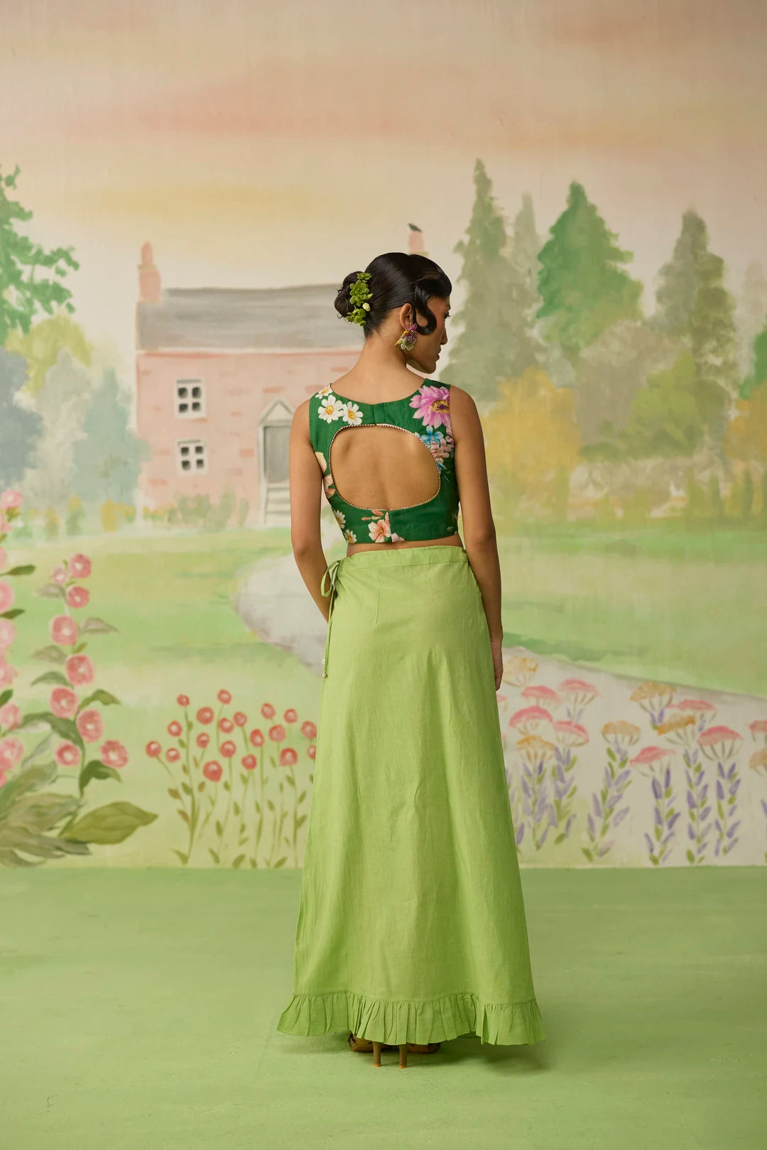 Lime Green Underskirt