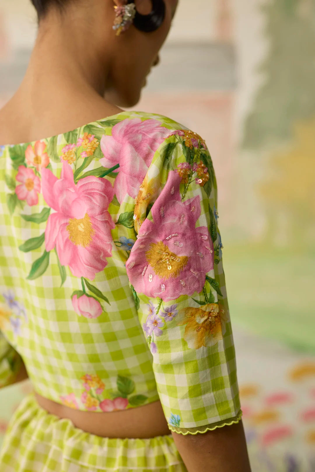Lemonade Blouse V Neck Sleeves