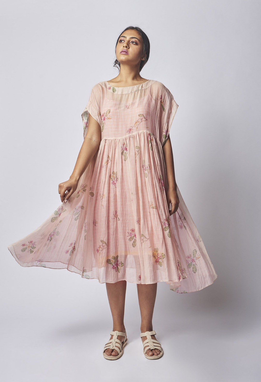 Champa Tap Midi Dress