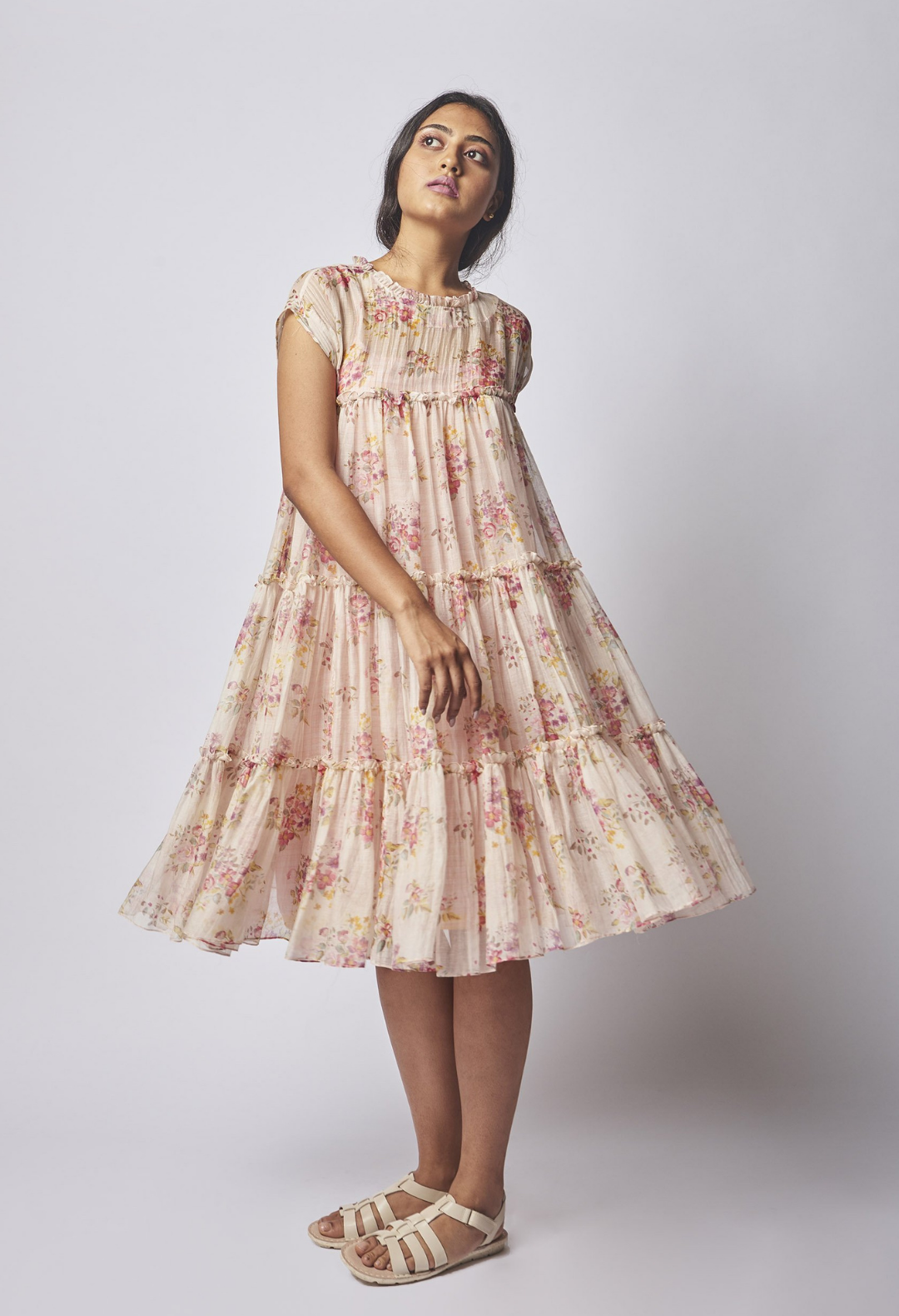 Periwinkle Rumba Midi Dress