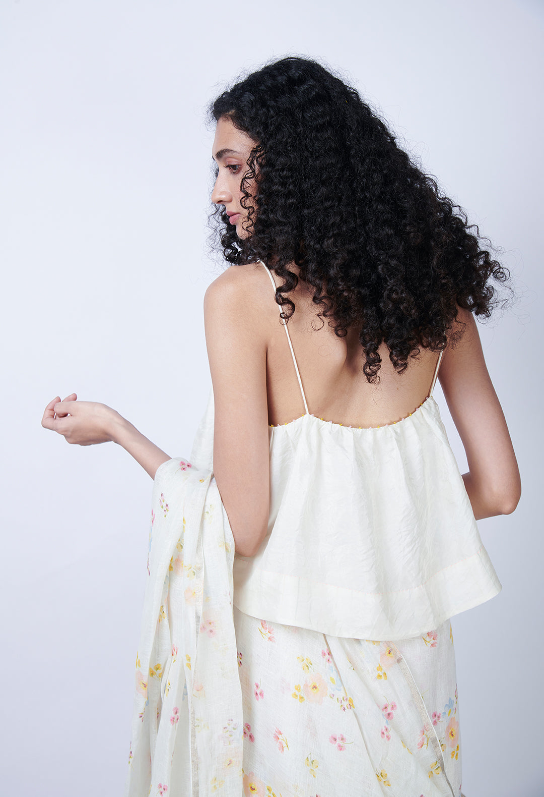 Mulberry Silk Noodle Strap Blouse