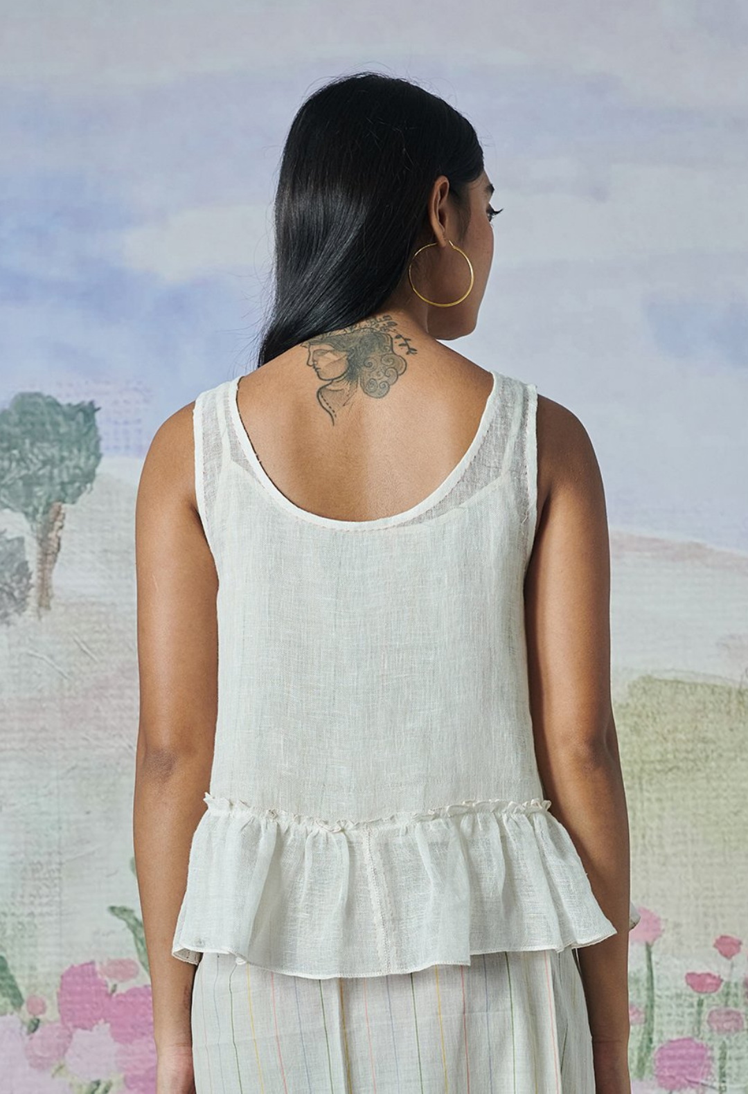 Natural Color Hillscape Blouse