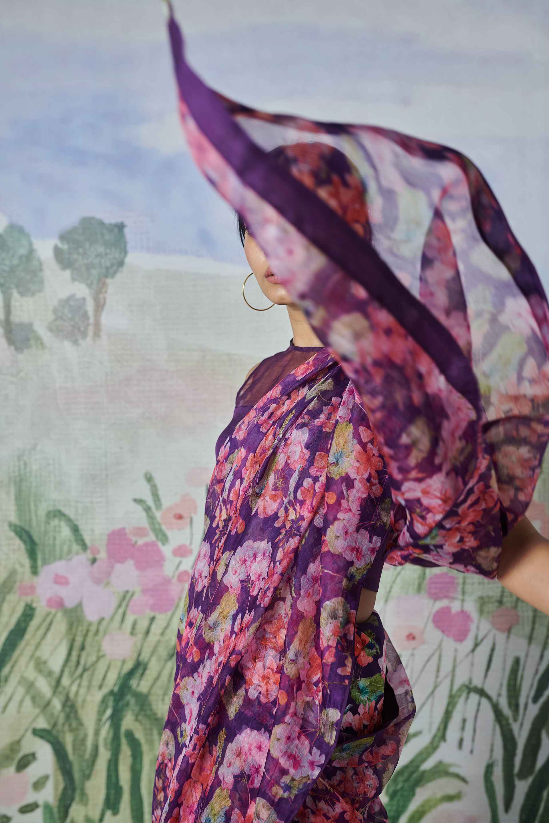 Handspun Mulberry Silk Sari