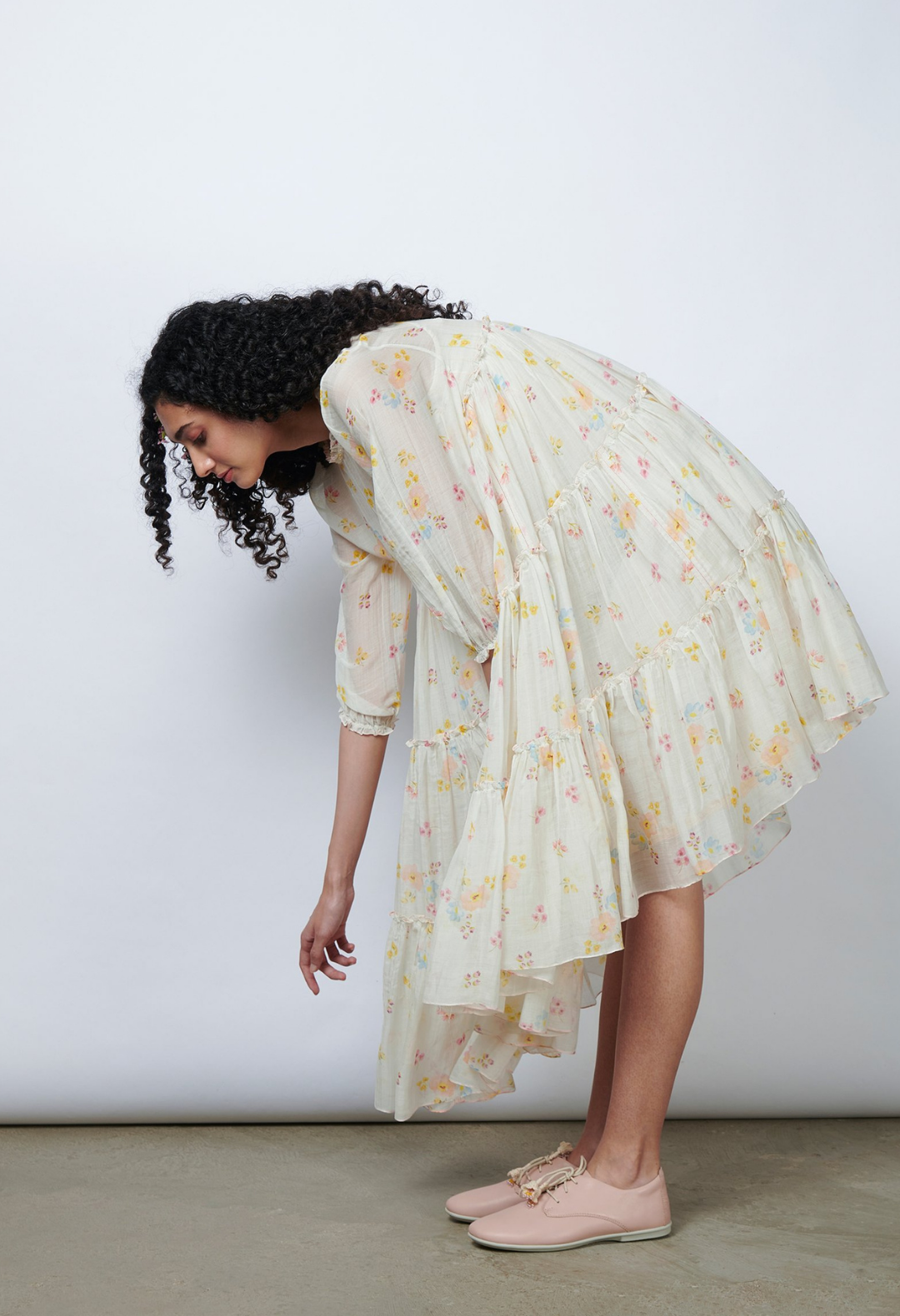 Limoncello Cha Cha Cha Midi Dress