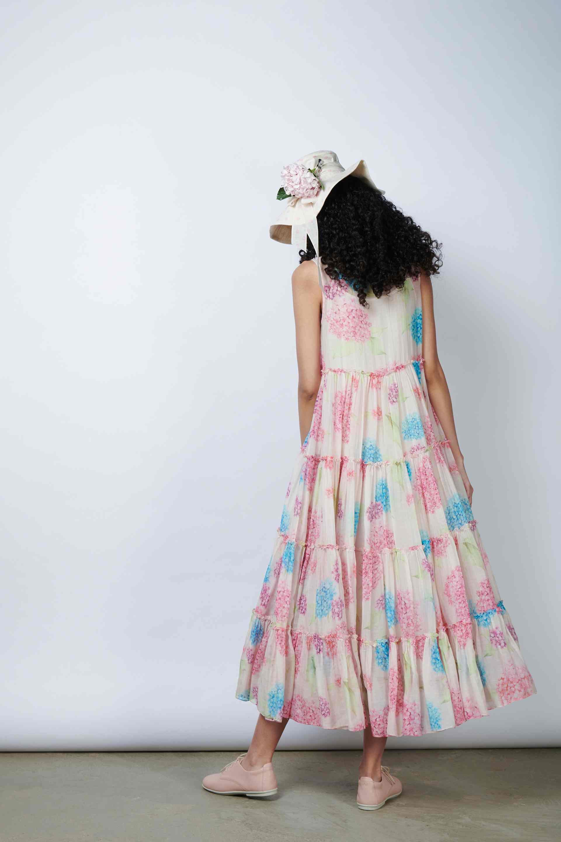 Hydrangea Maxi Dress