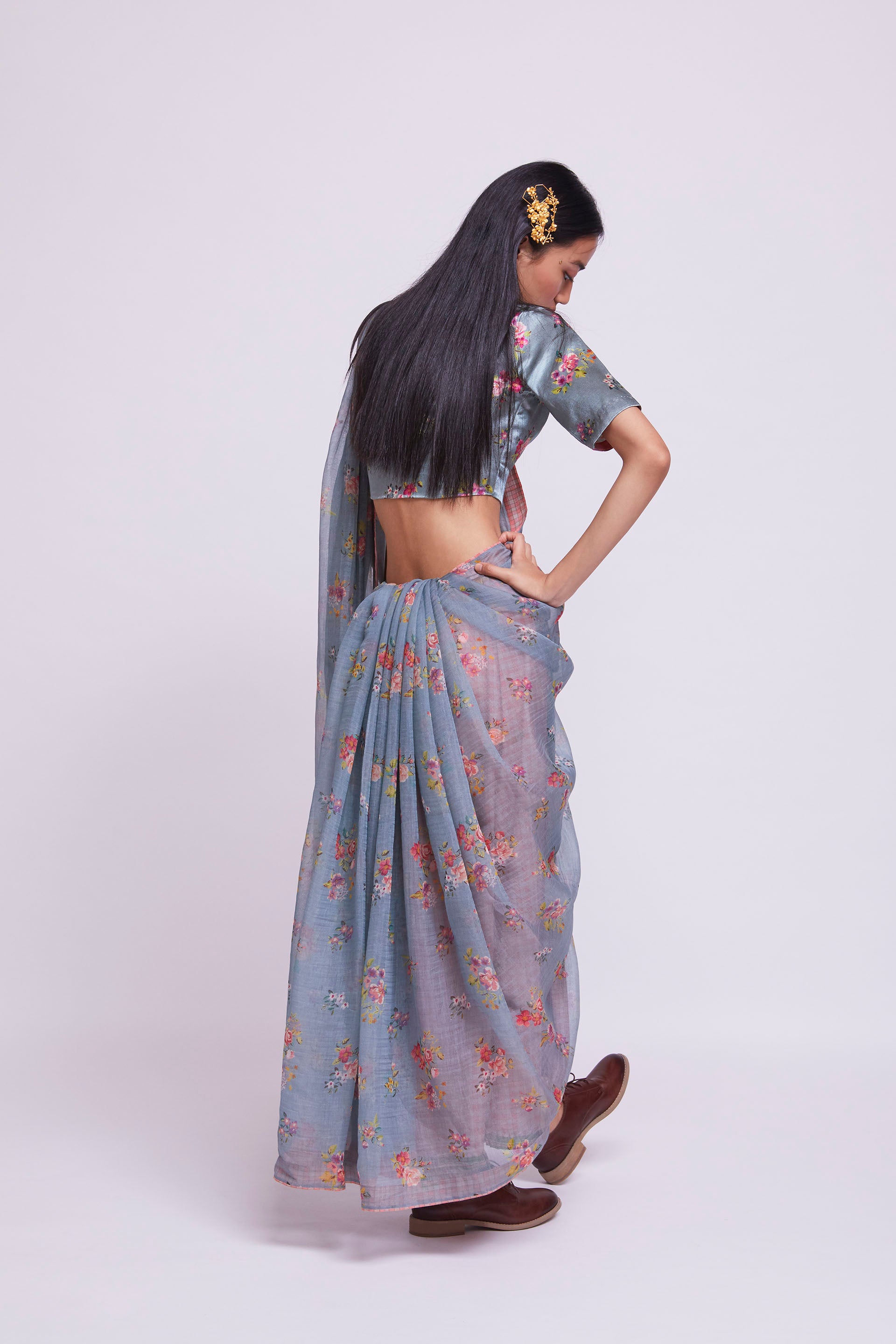 Samudra Cotton Silk Sari
