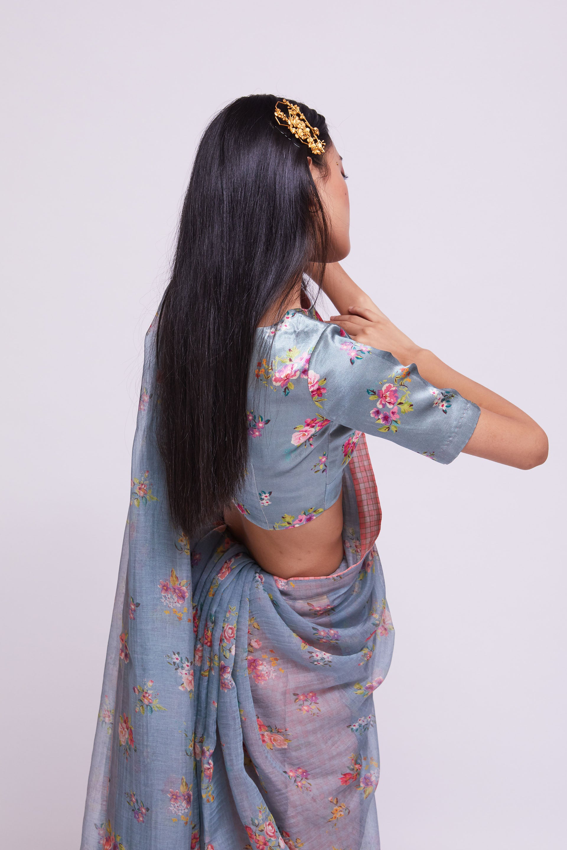 Samudra Cotton Silk Sari