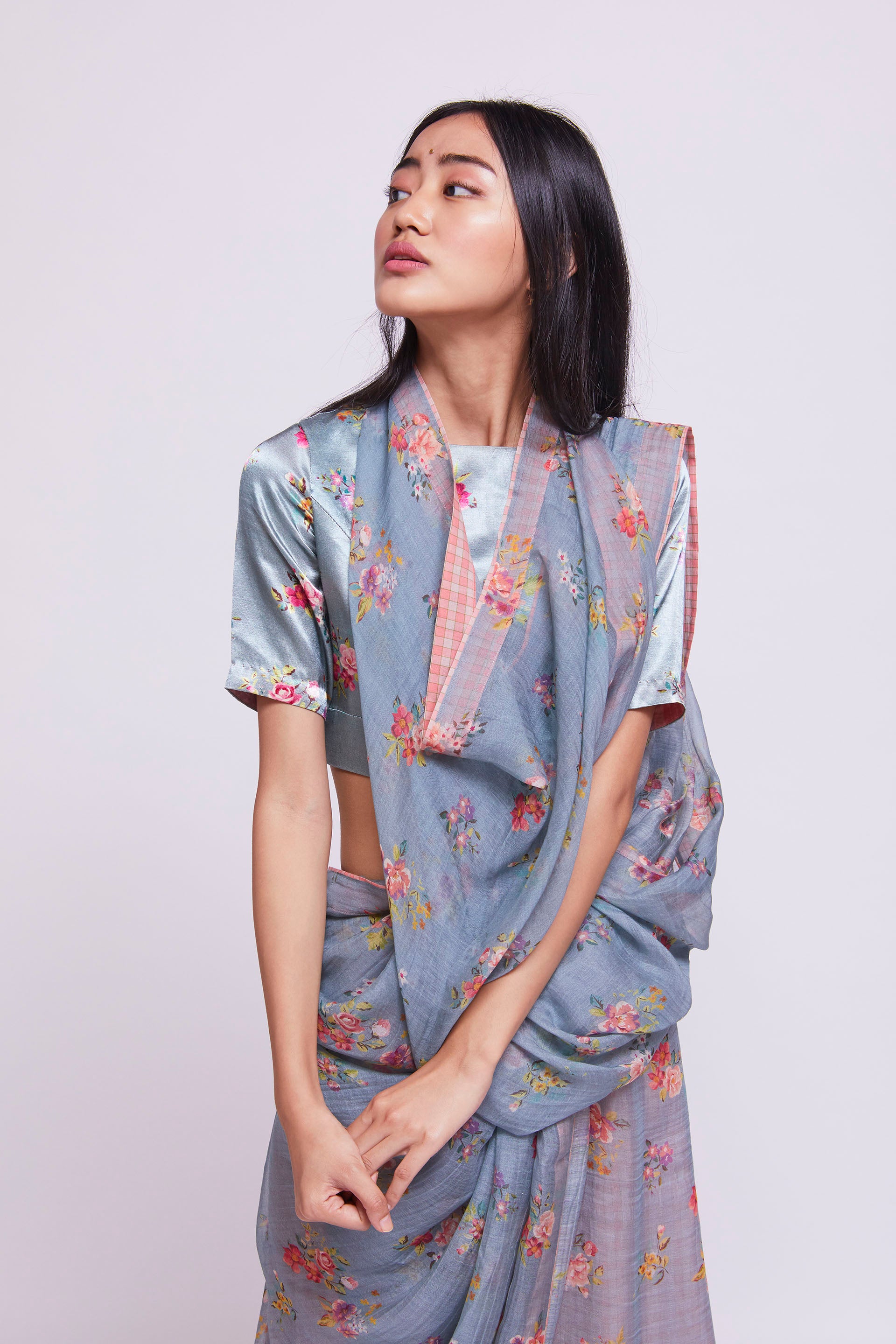Samudra Cotton Silk Sari
