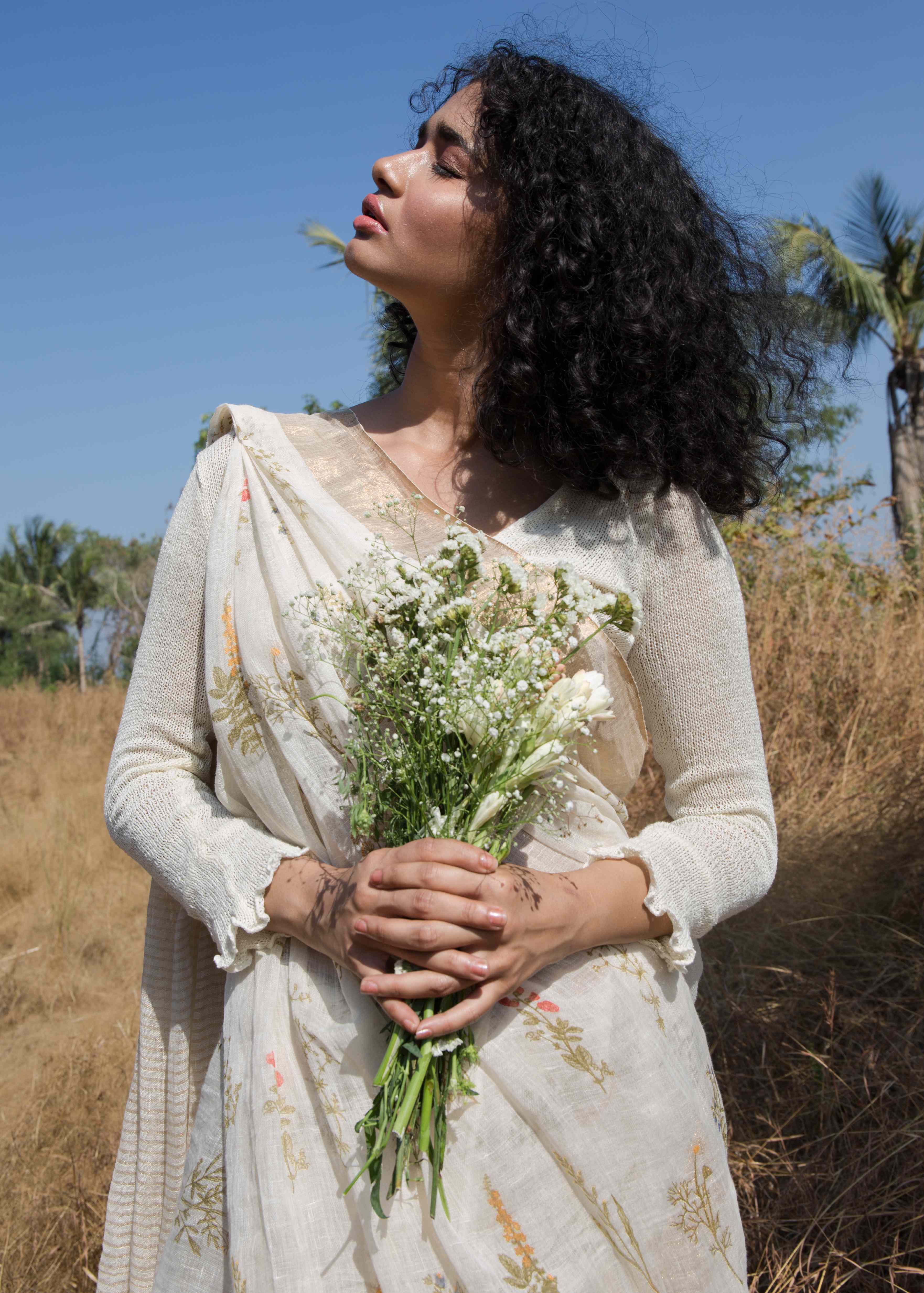 Wildherb Linen Sari