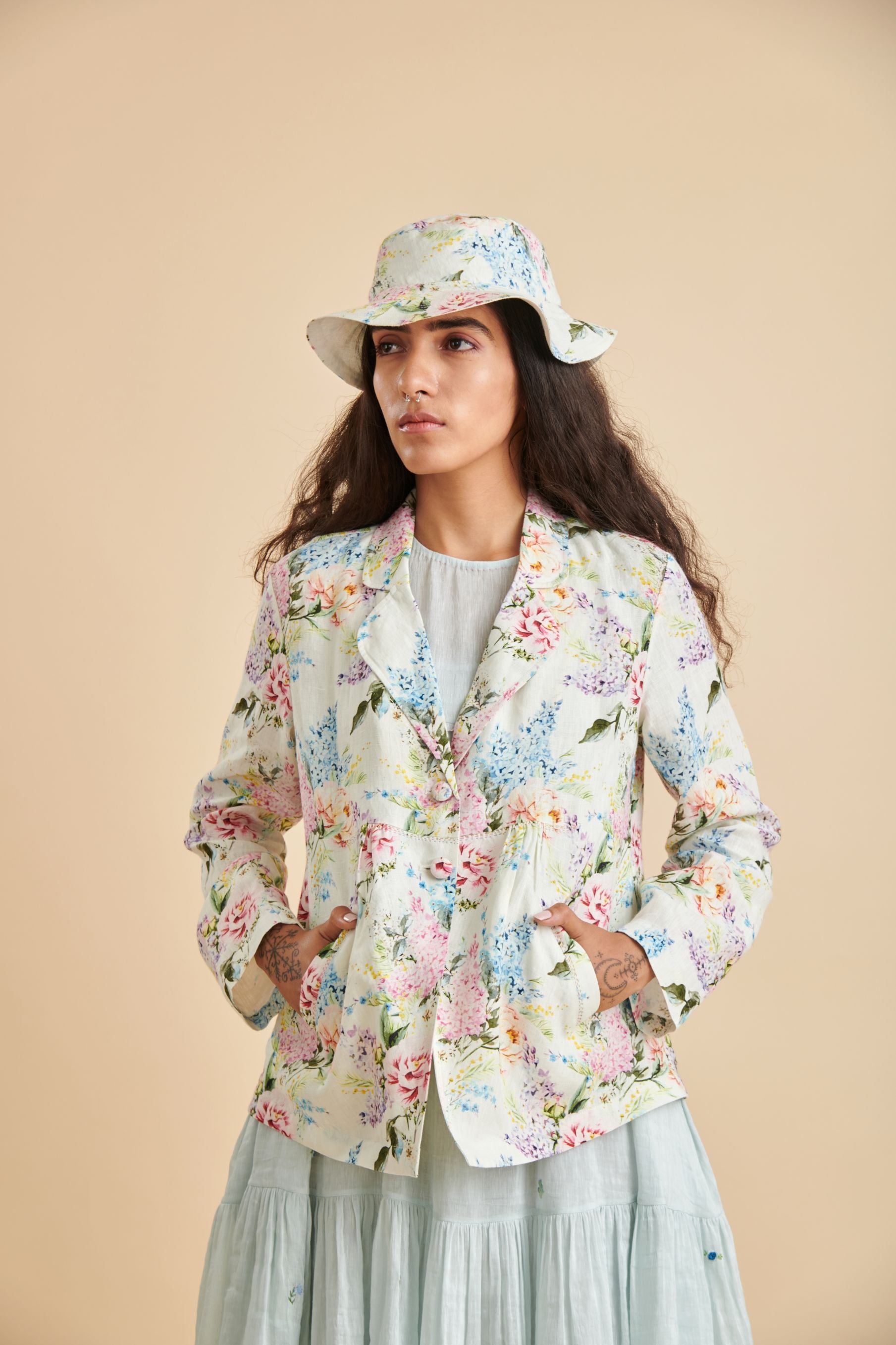 Posy Linen Jacket