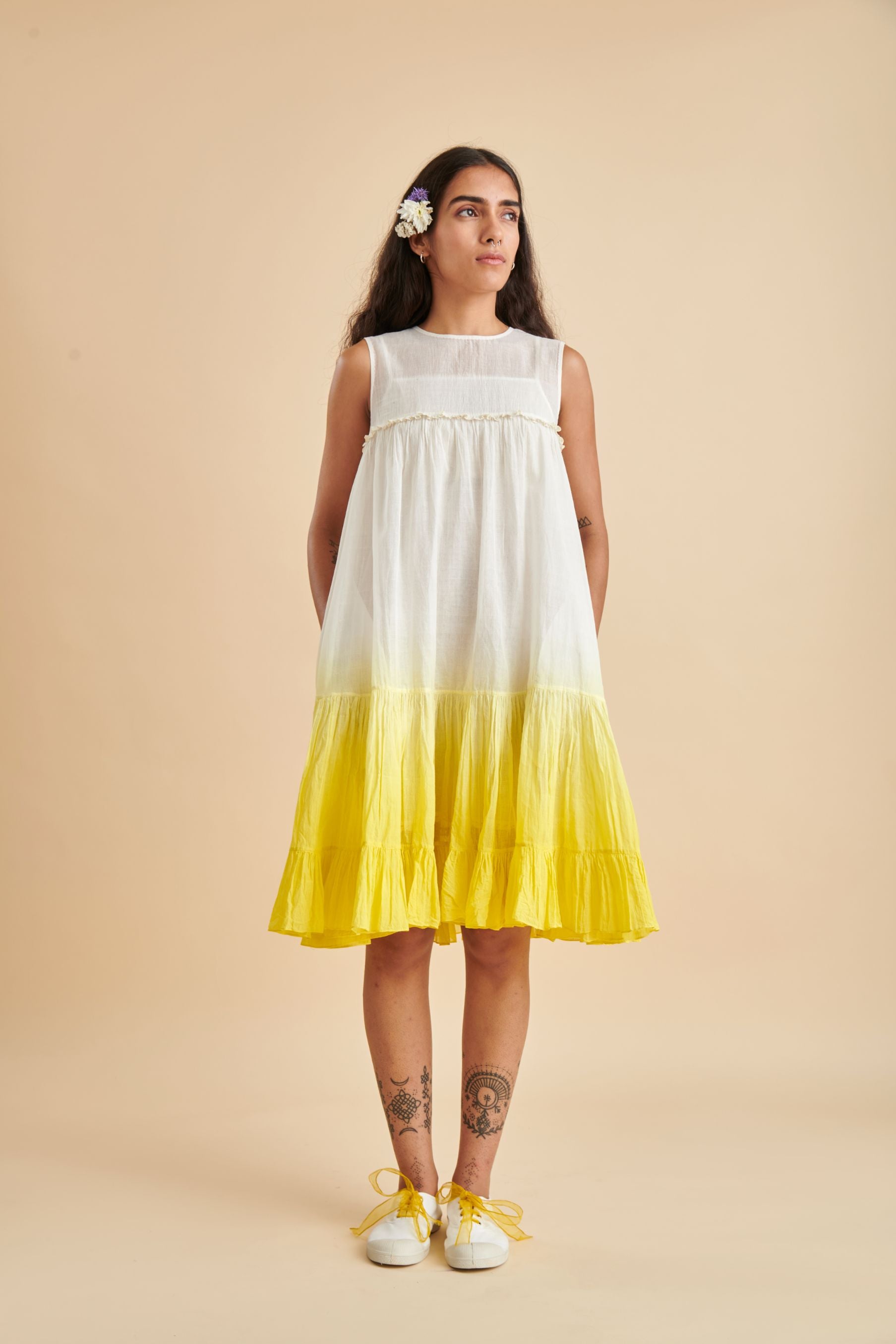 Butter Cup Mini Dress