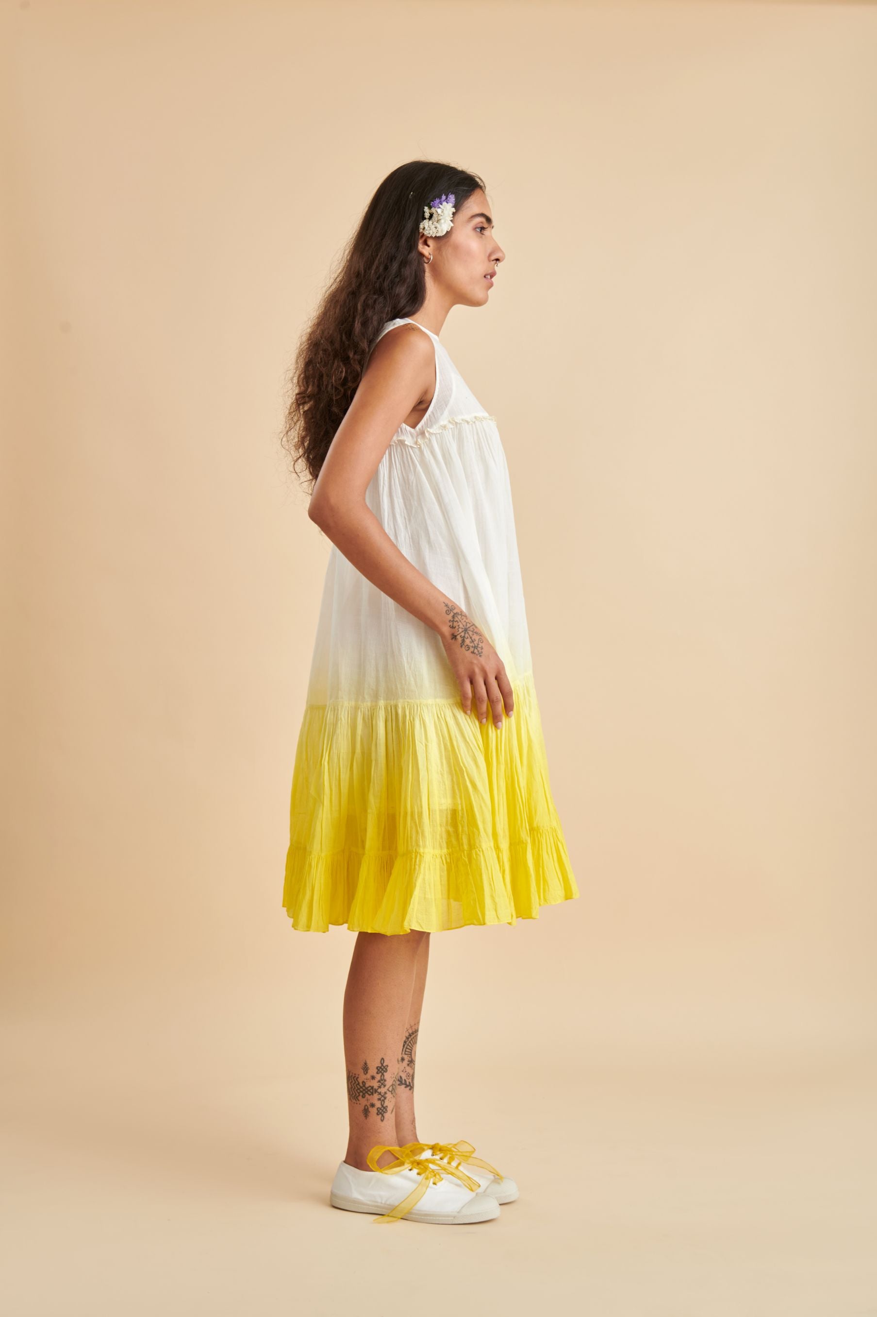 Butter Cup Mini Dress