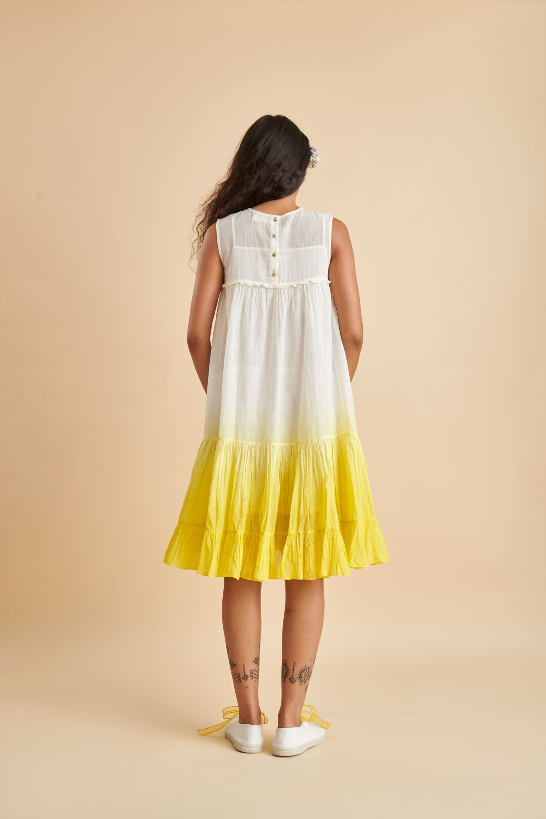 Butter Cup Mini Dress