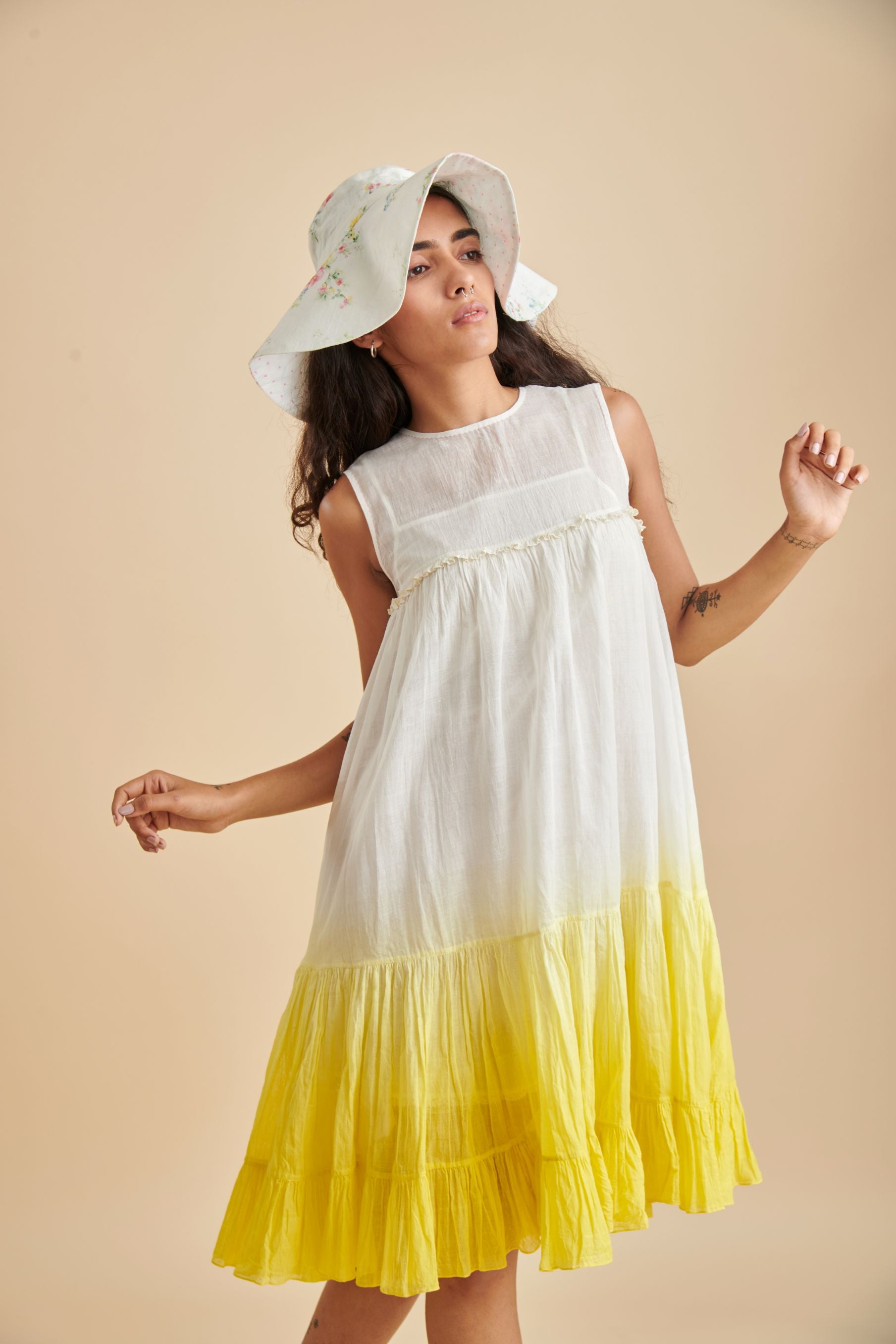 Butter Cup Mini Dress