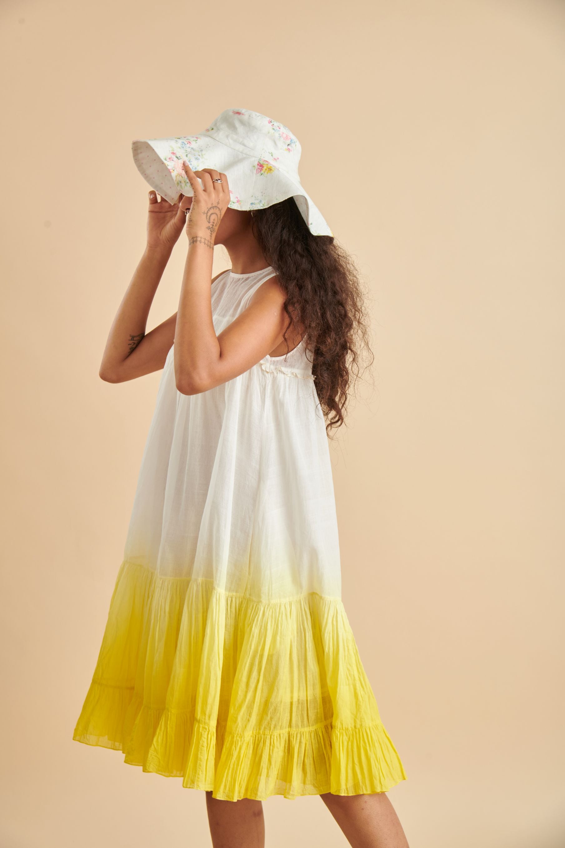 Butter Cup Mini Dress