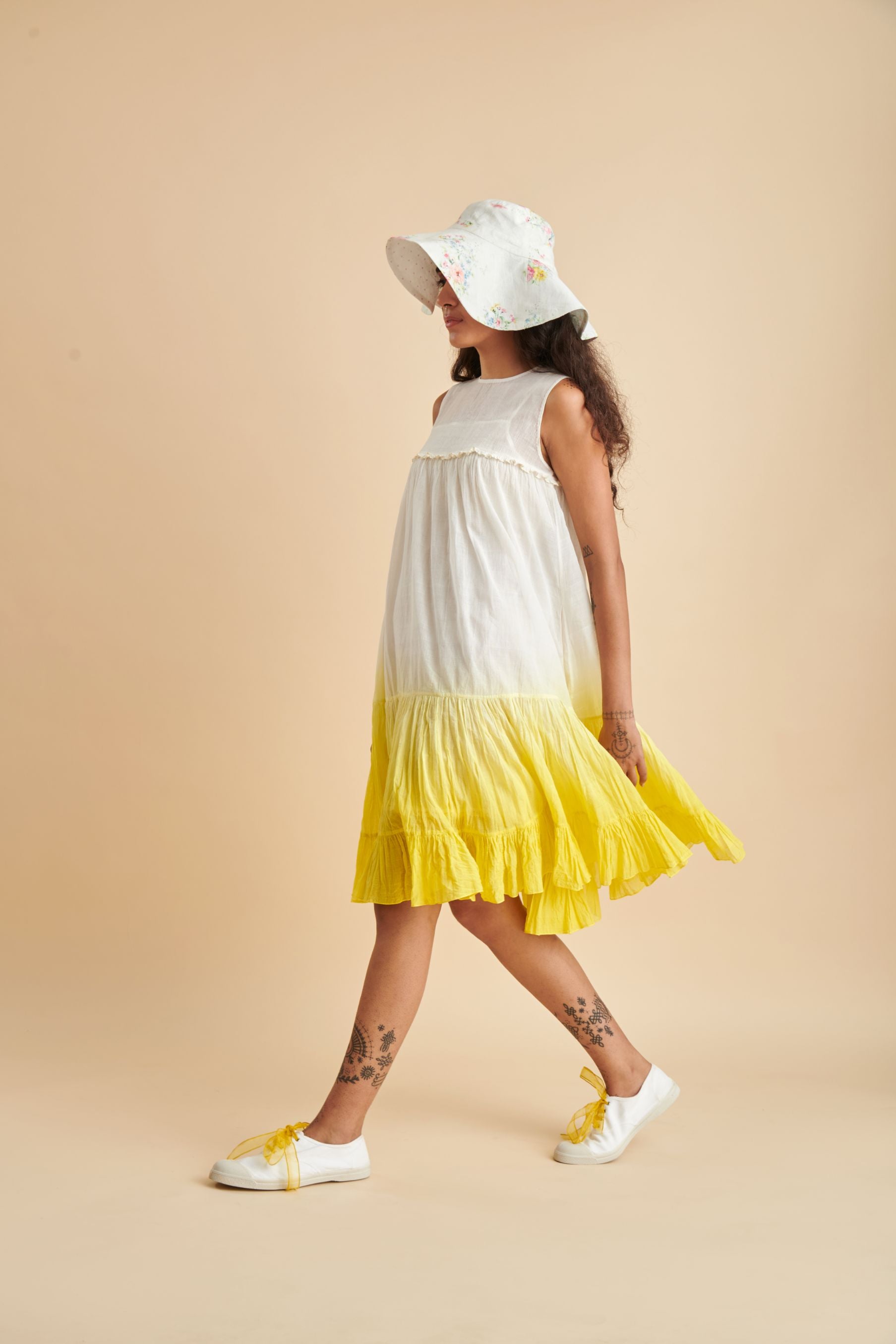Butter Cup Mini Dress