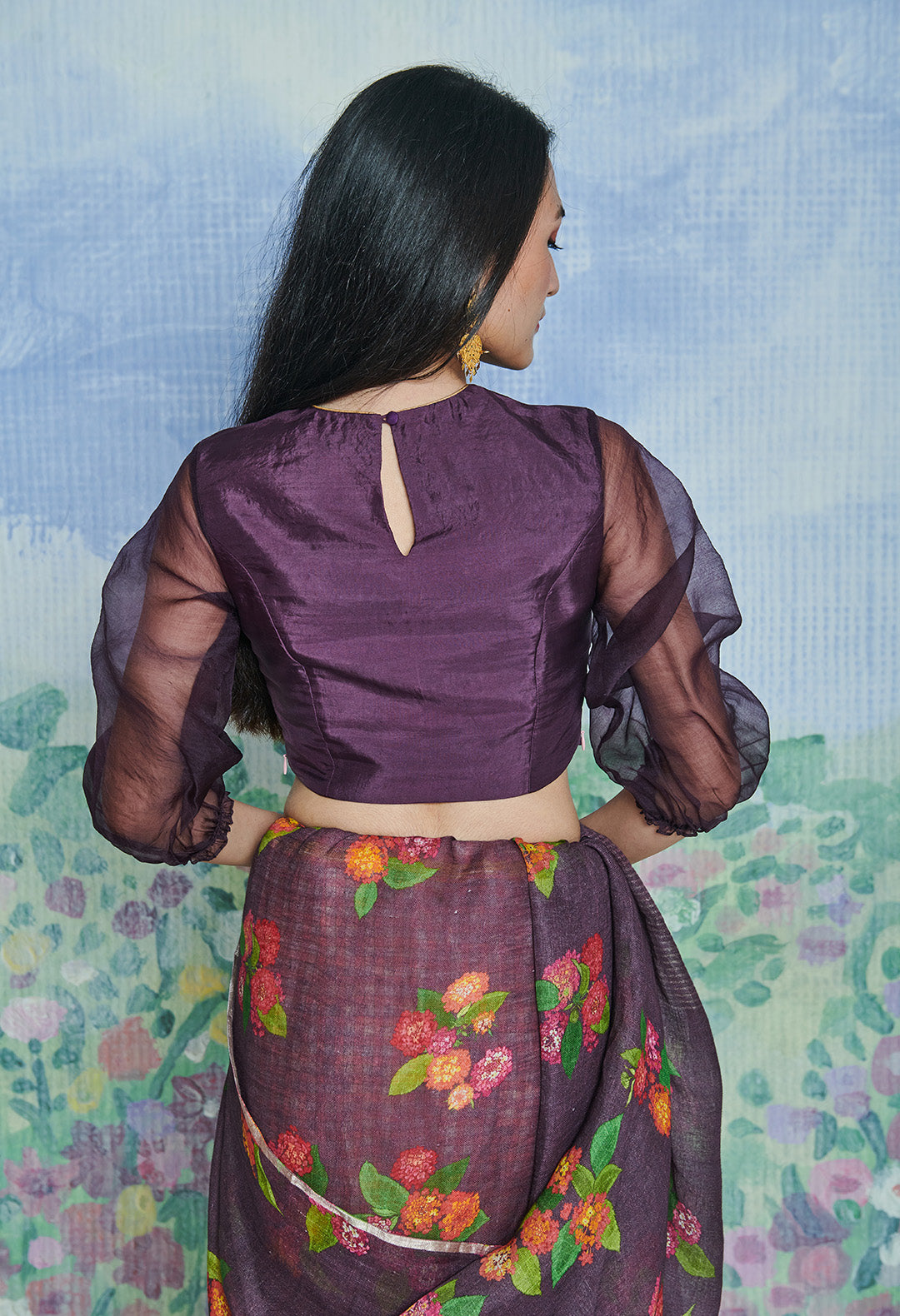 Mist Blouse  with Sleeve