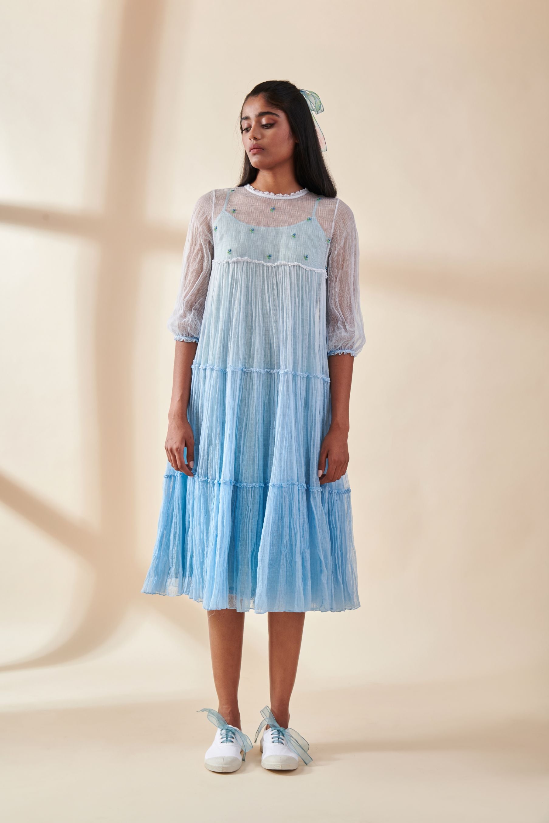 Blue Bell Midi Dress