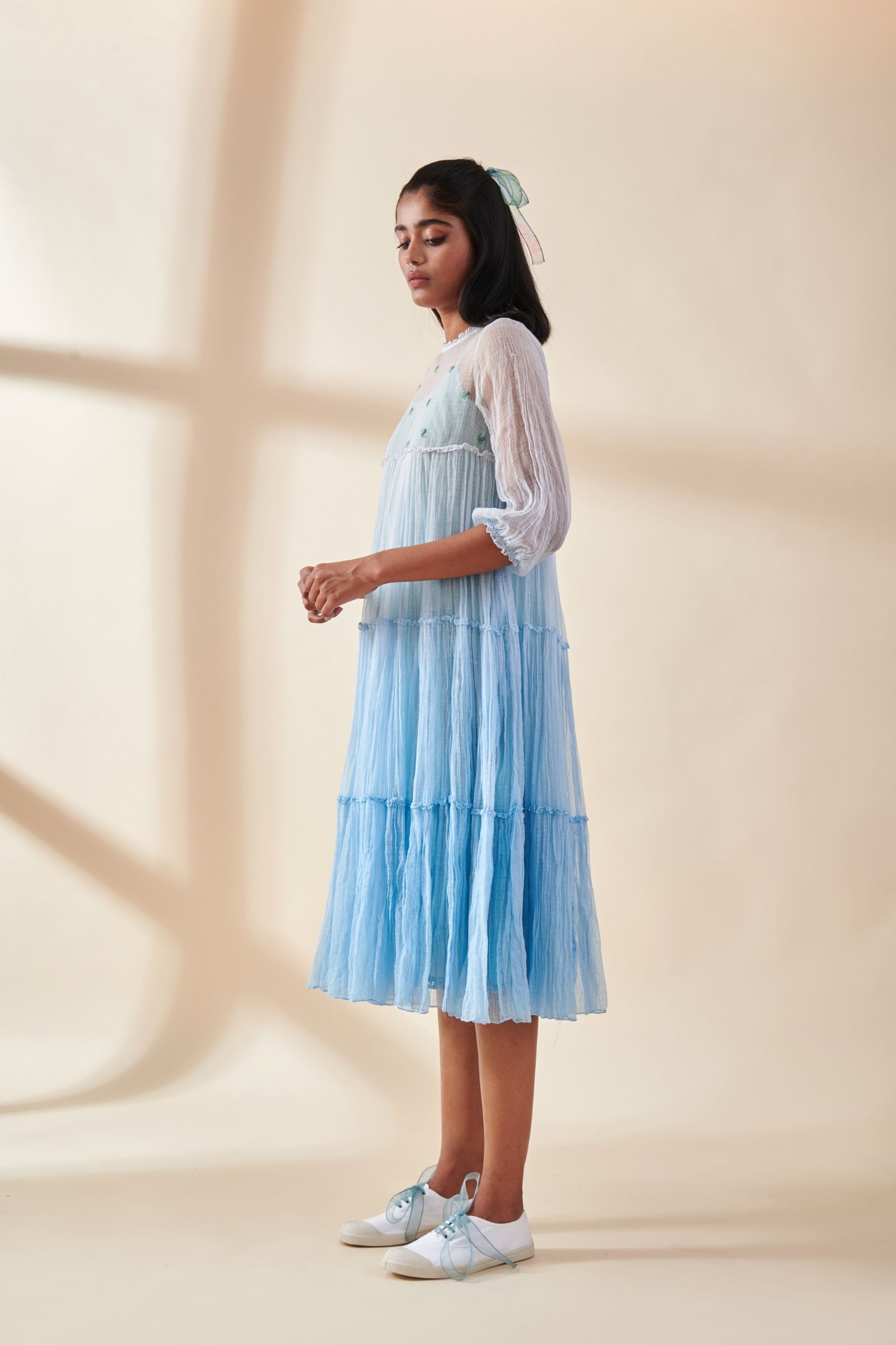 Blue Bell Midi Dress