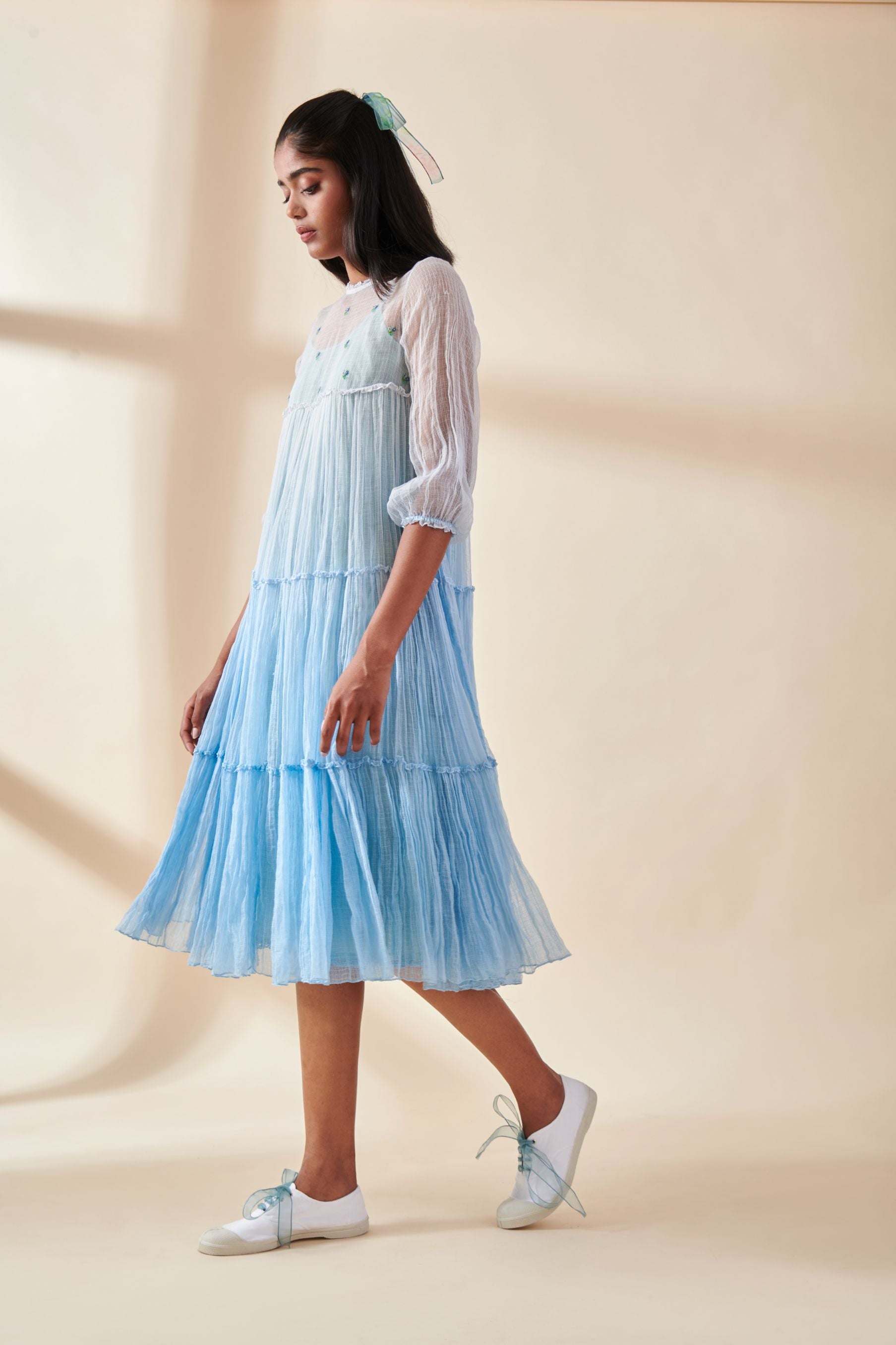 Blue Bell Midi Dress