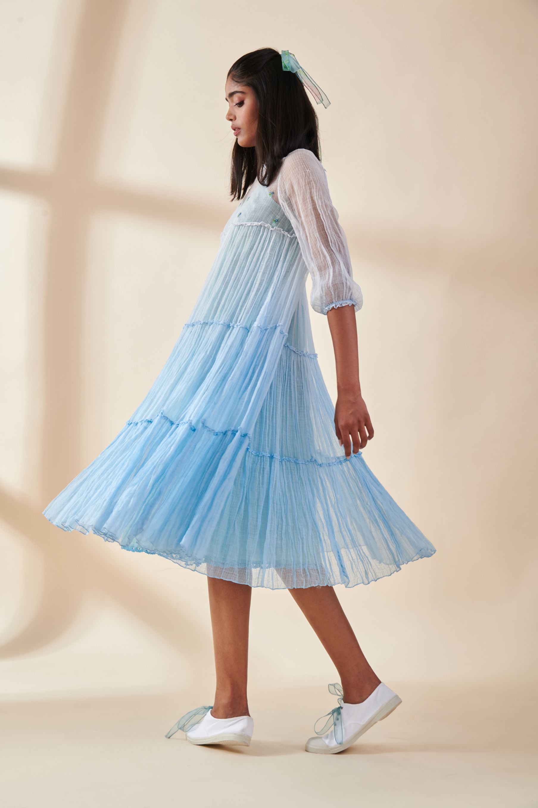 Blue Bell Midi Dress