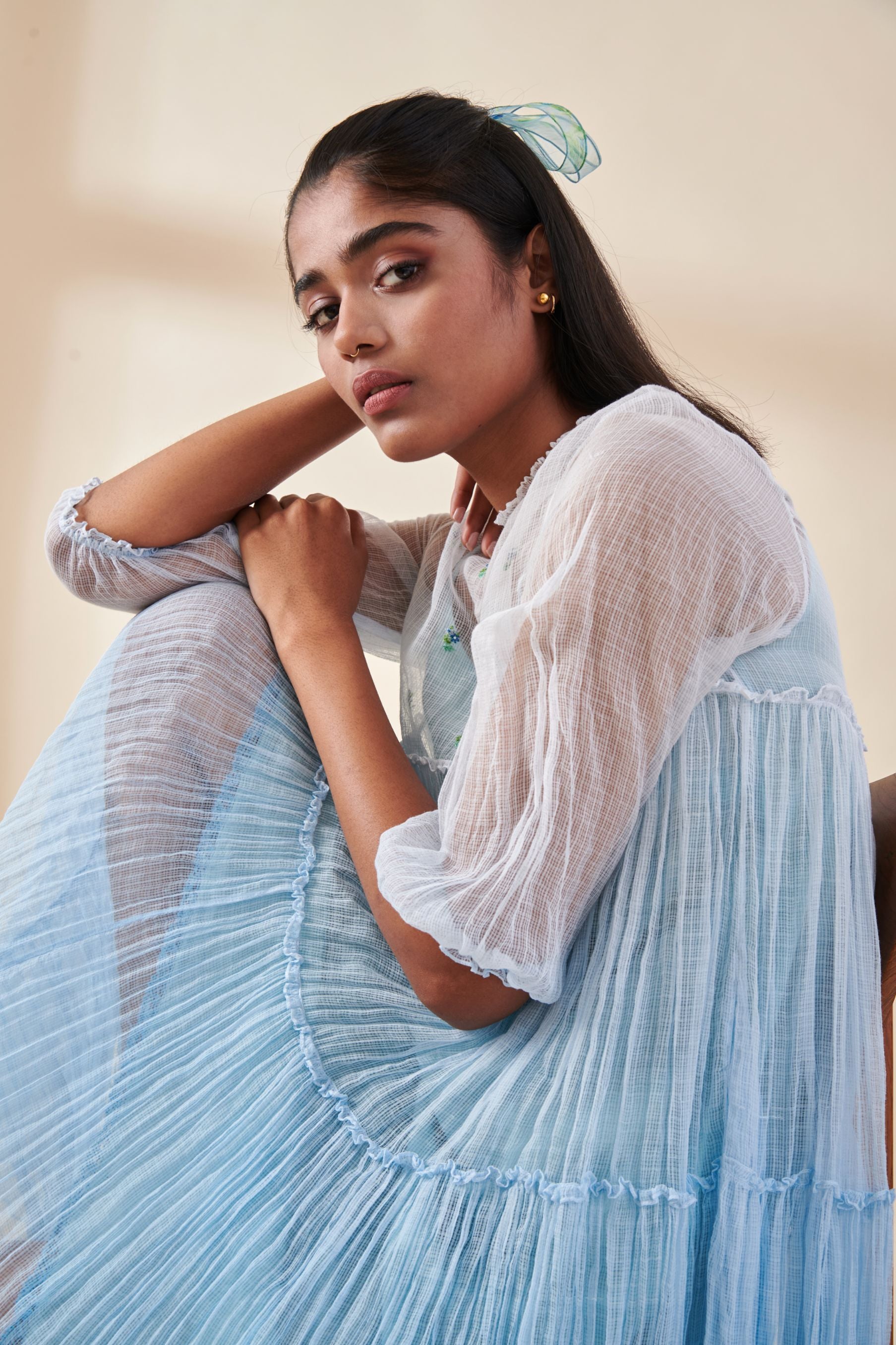 Blue Bell Midi Dress
