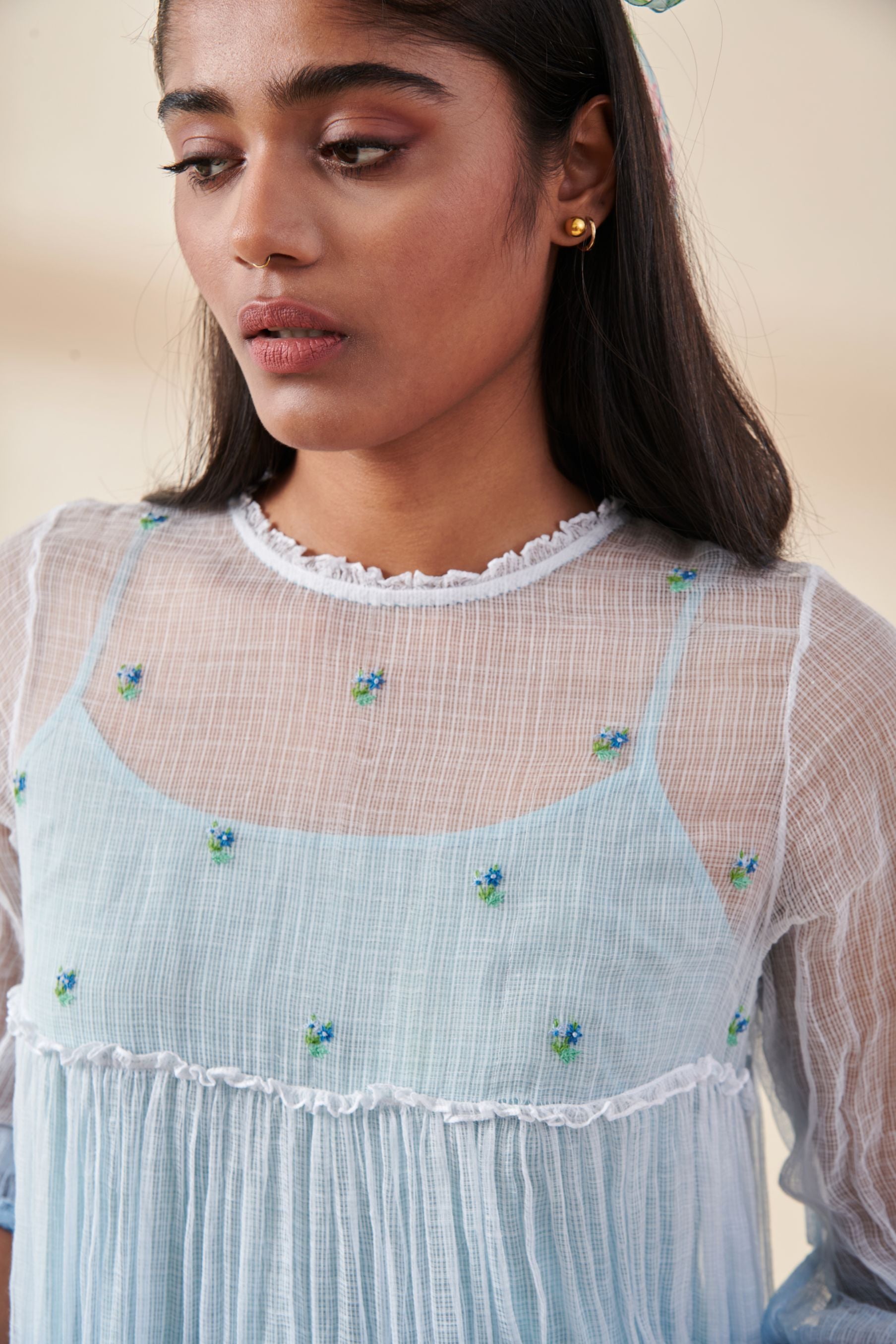 Blue Bell Midi Dress