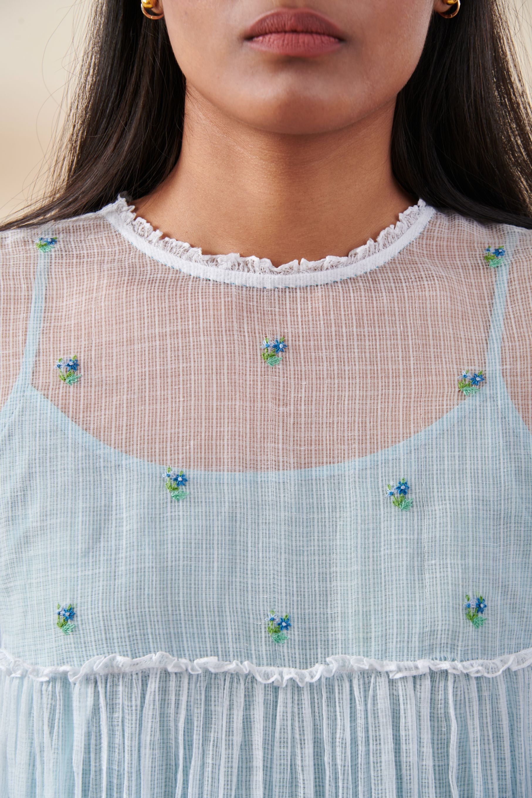 Blue Bell Midi Dress