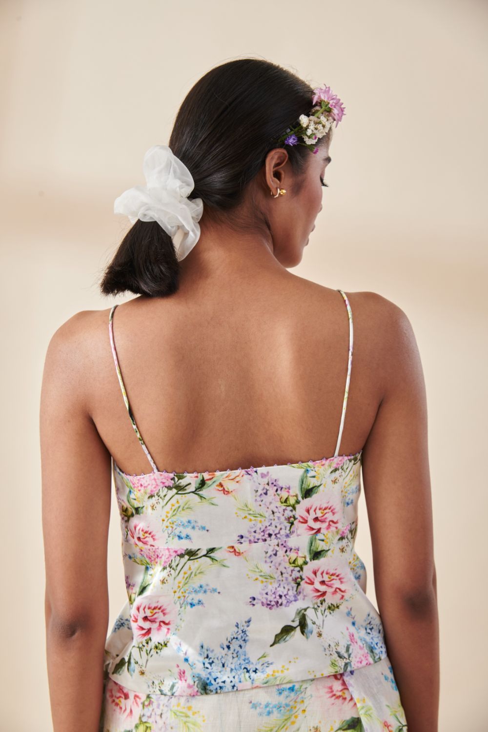 Posy Noodle Strap Blouse