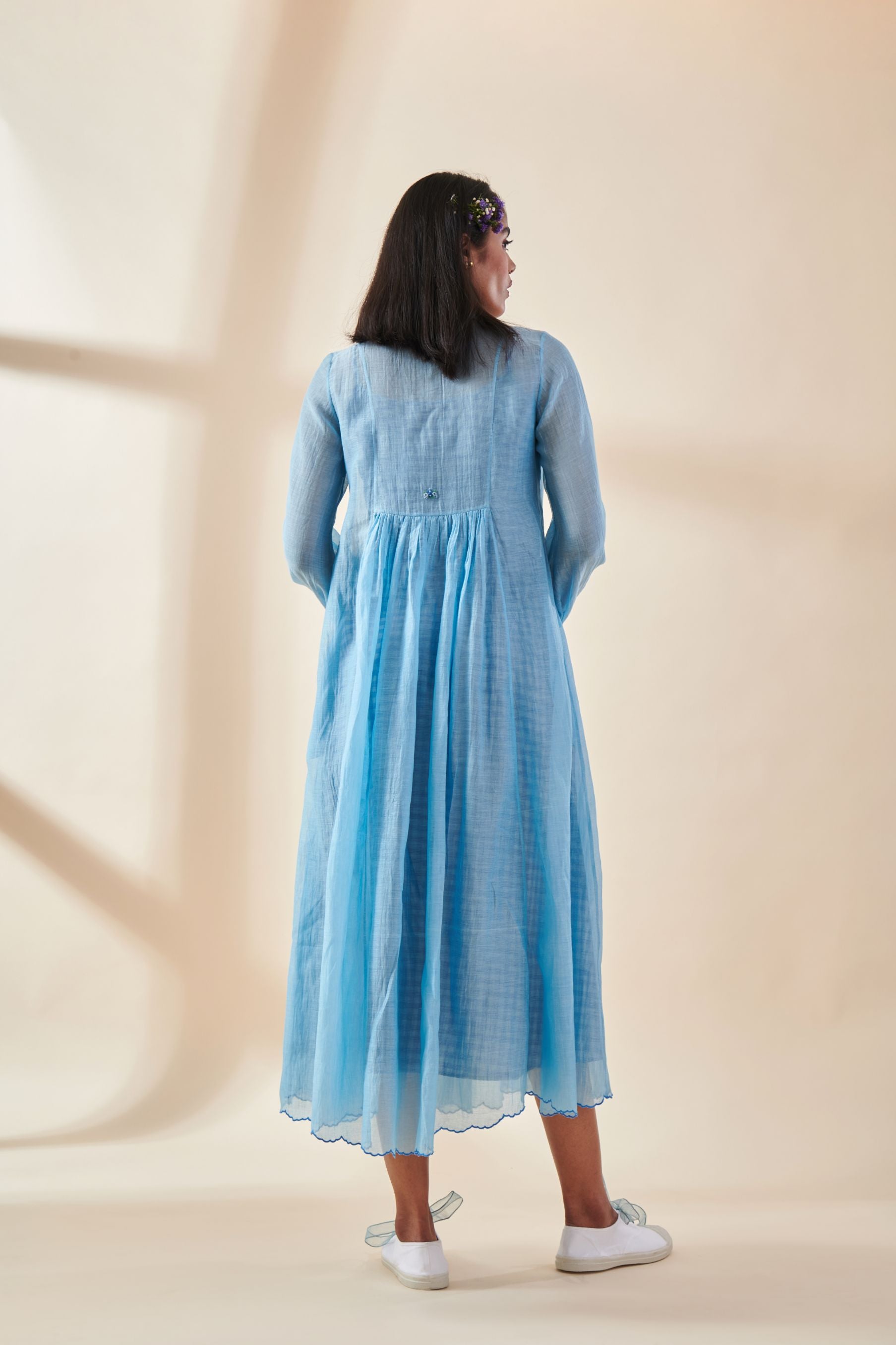 Wildflower Maxi Dress in Blue