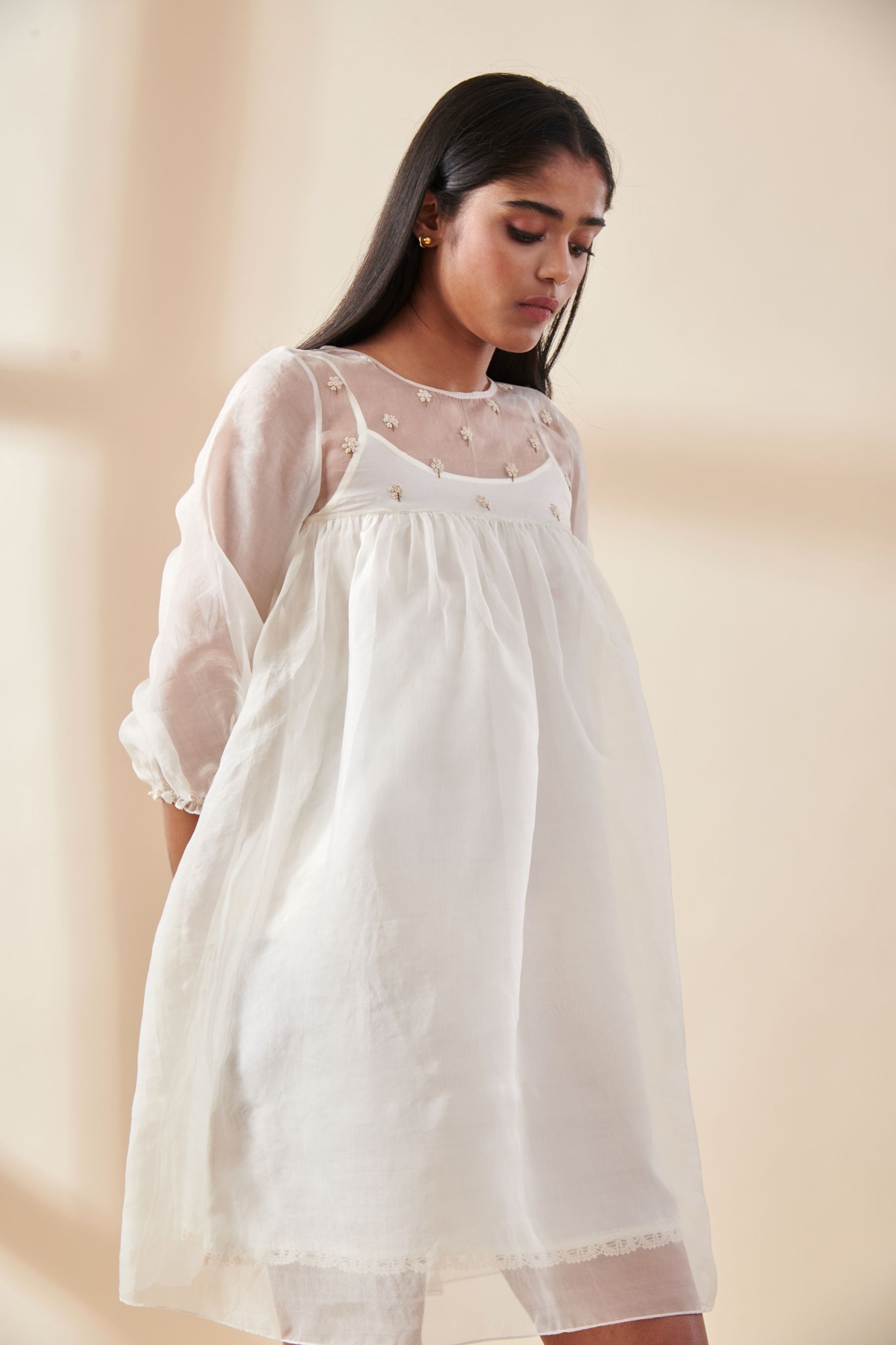 Jasmine Mini Organza Dress