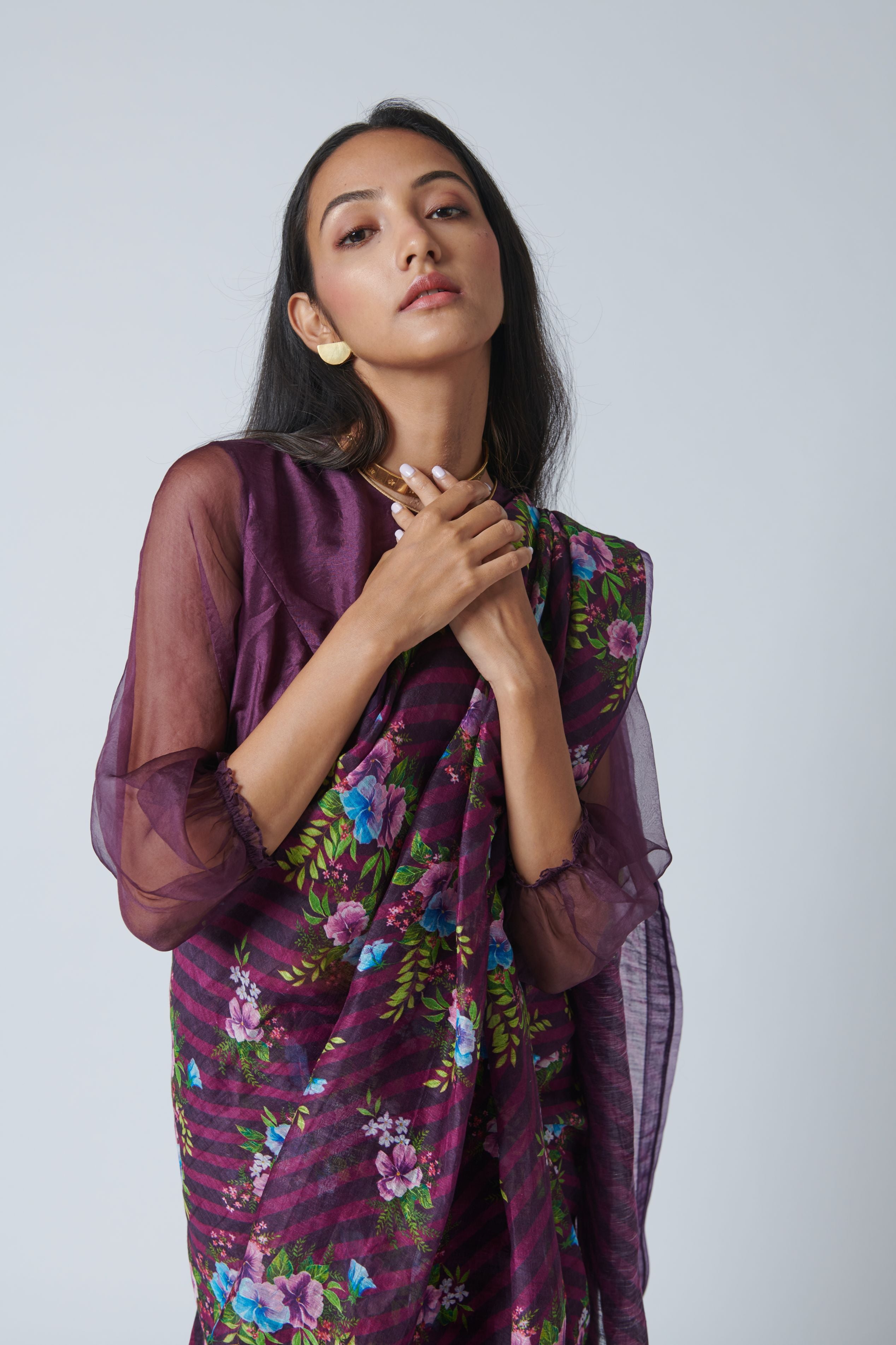 Mist Blouse with Sleeve