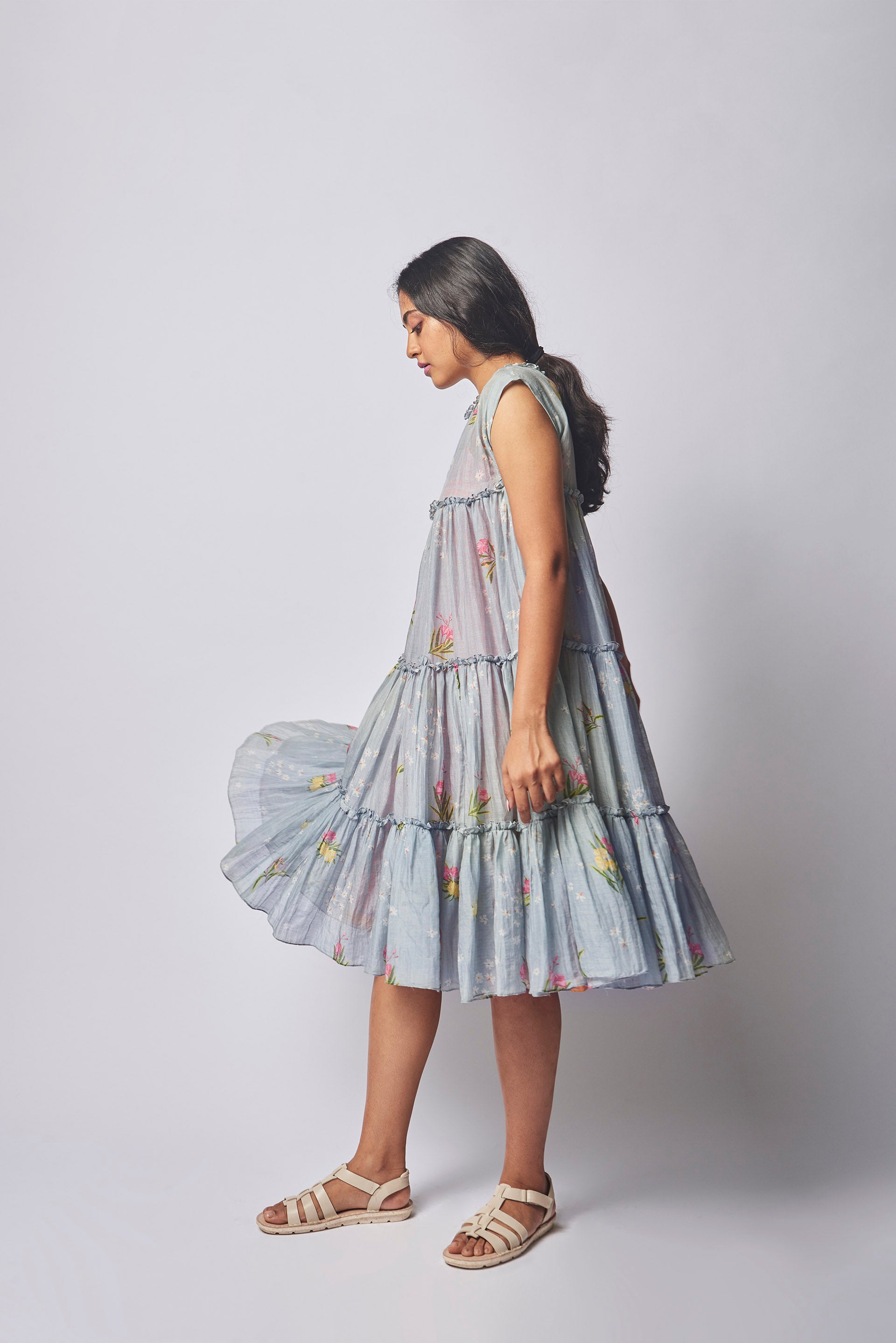 Nadiya Paar Silk Dress