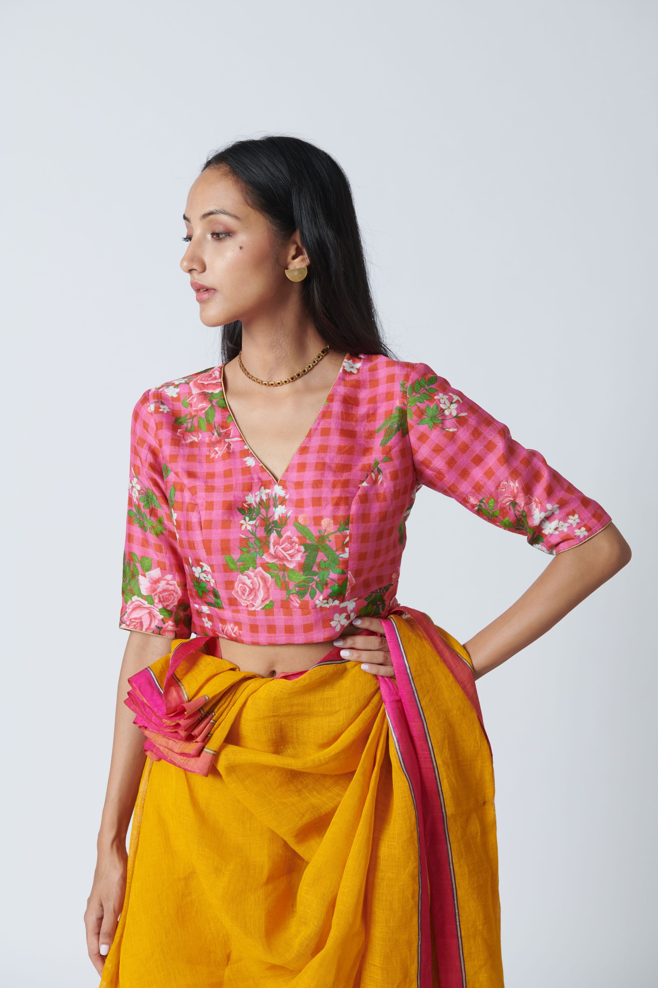 Touch-me-not Pink Blouse