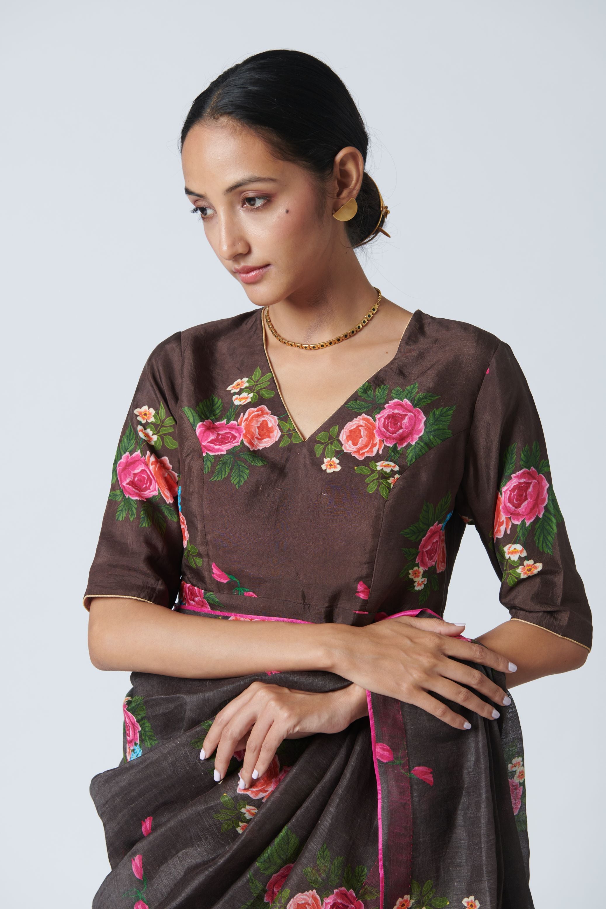 Rose Chintz Blouse